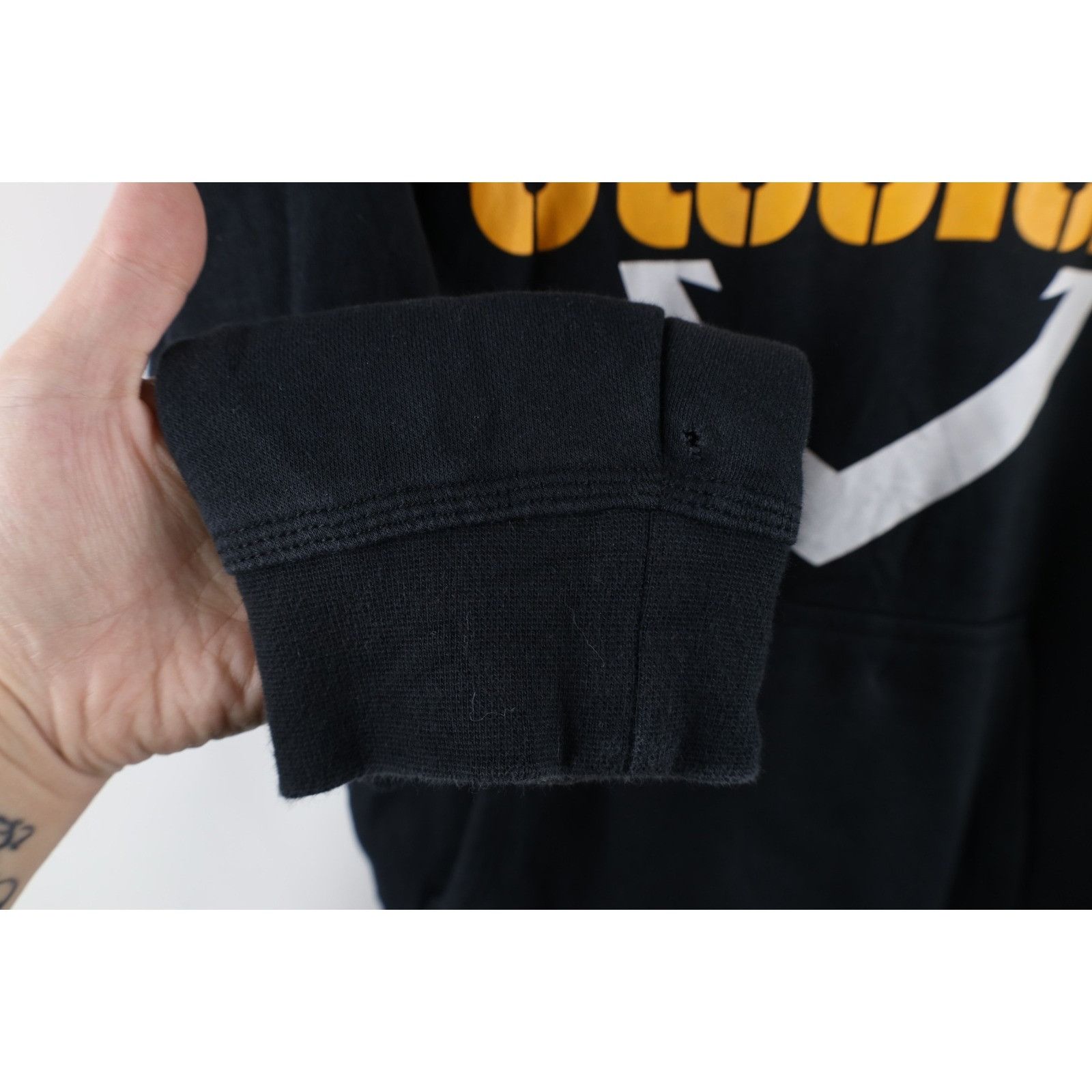 Nike Nike Spell Out Pittsburgh Steelers Football Hoodie Size US M / EU 48-50 / 2 - 7 Thumbnail