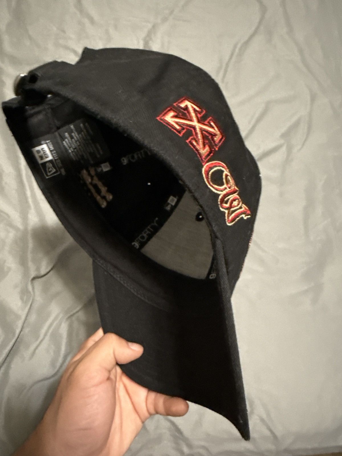 Off-White OffWhite x A.C. Milan Script New Era Hat Size ONE SIZE - 11 Thumbnail