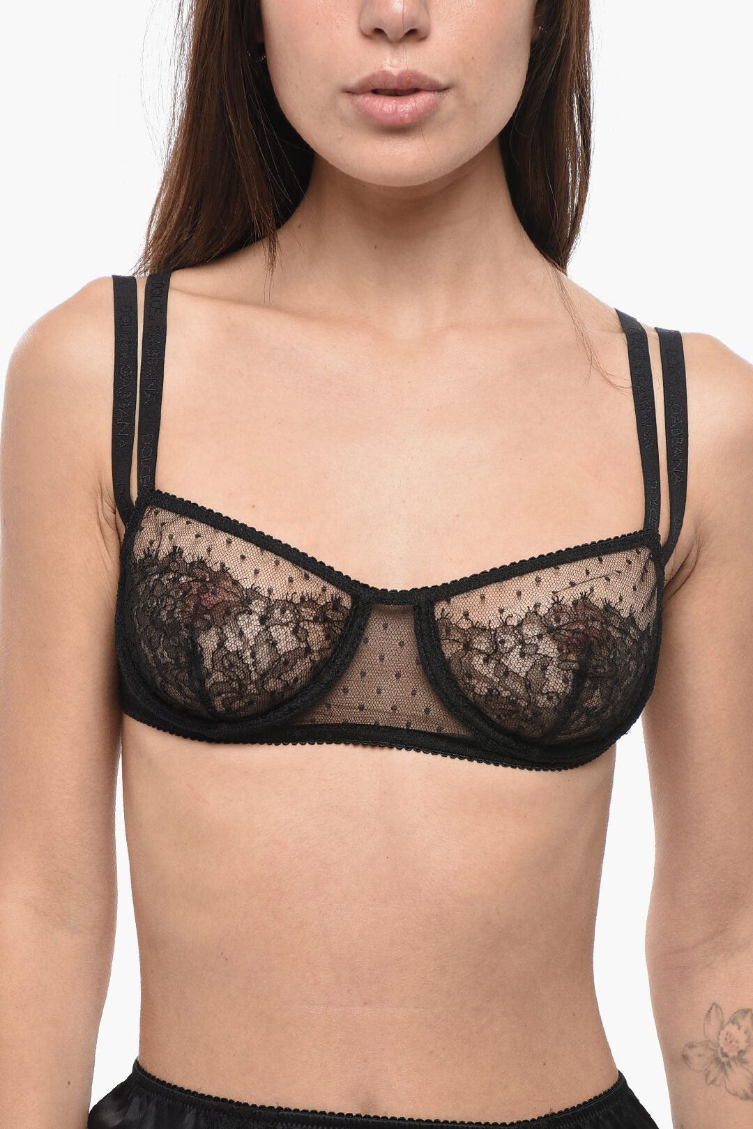 Dolce & Gabbana Underwired Lace Bra Size ONE SIZE - 1 Thumbnail