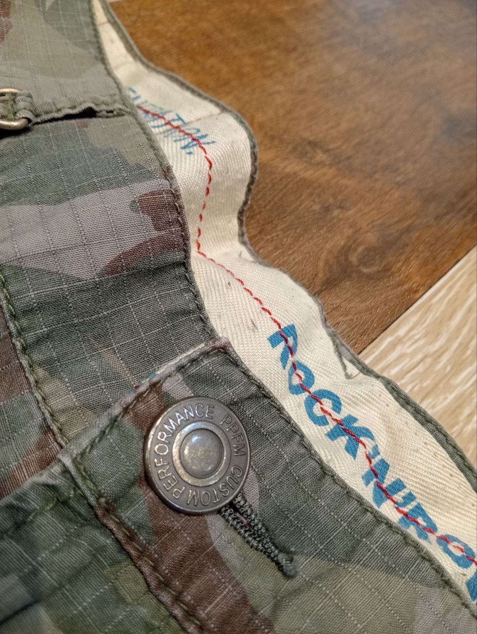 PPFM VINTAGE PPFM JAPAN CAMO PARACHUTE CARGO PANTS Size US 29 - 7 Thumbnail