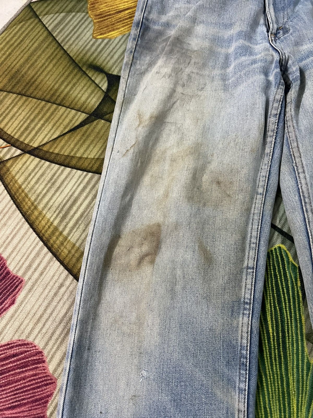 Levi's 💥Vintage Levis 515 orange Tab Mud Wash Jean Size US 28 / EU 44 - 6 Thumbnail