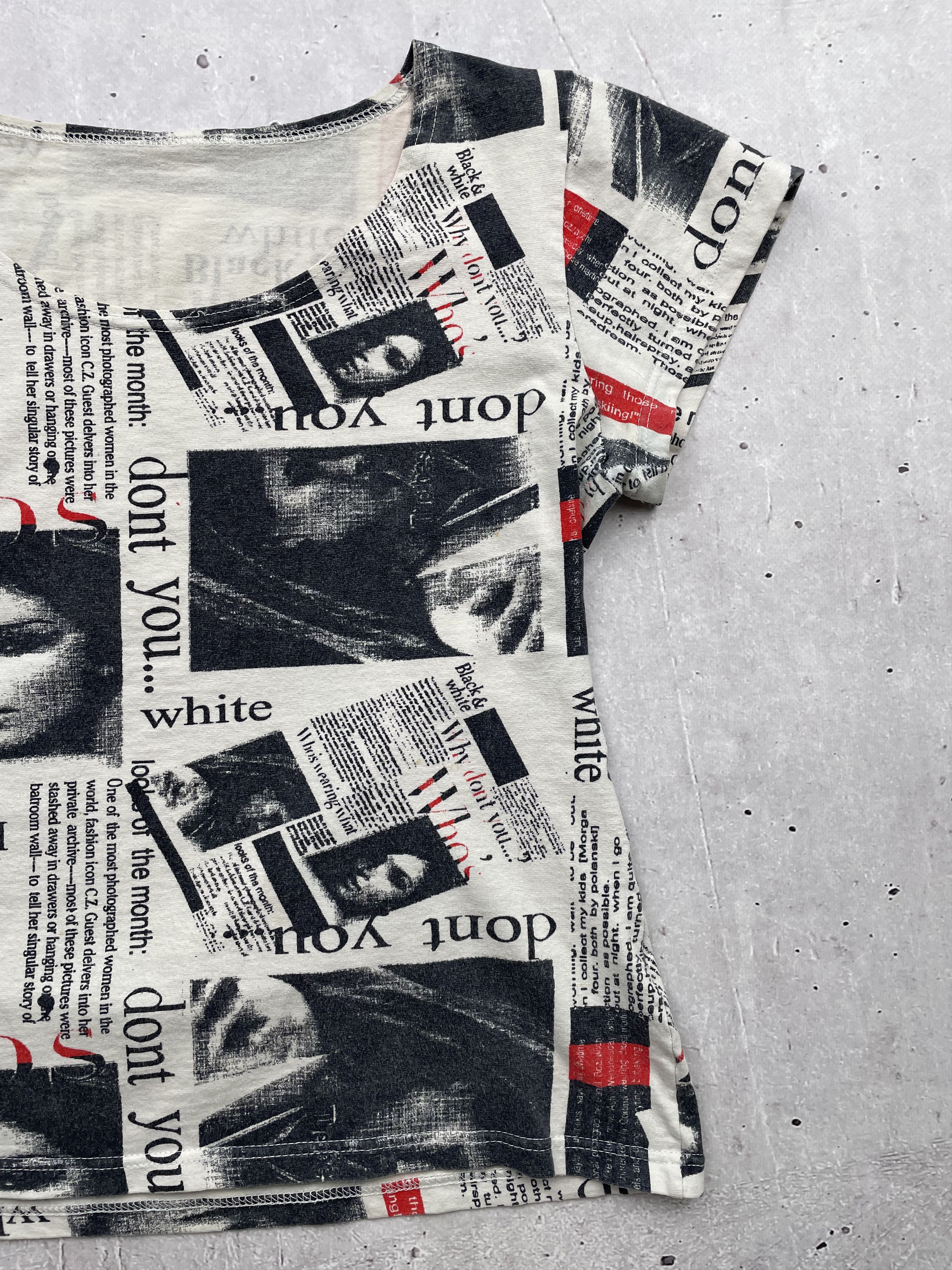 Japanese Brand × Vintage Vintage Printed Tee Size S / US 4 / IT 40 - 3 Thumbnail