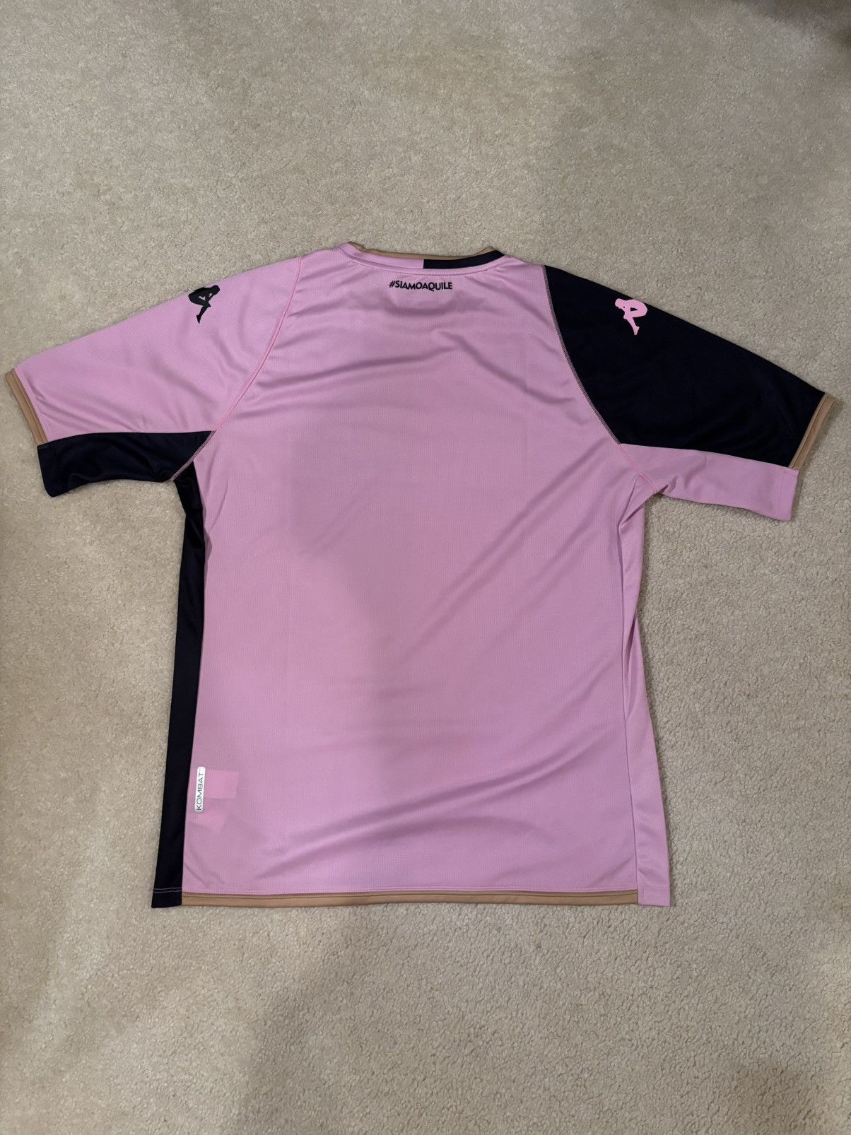 Kappa Palermo 2021/22 Home Jersey Size US XL / EU 56 / 4 - 5 Thumbnail