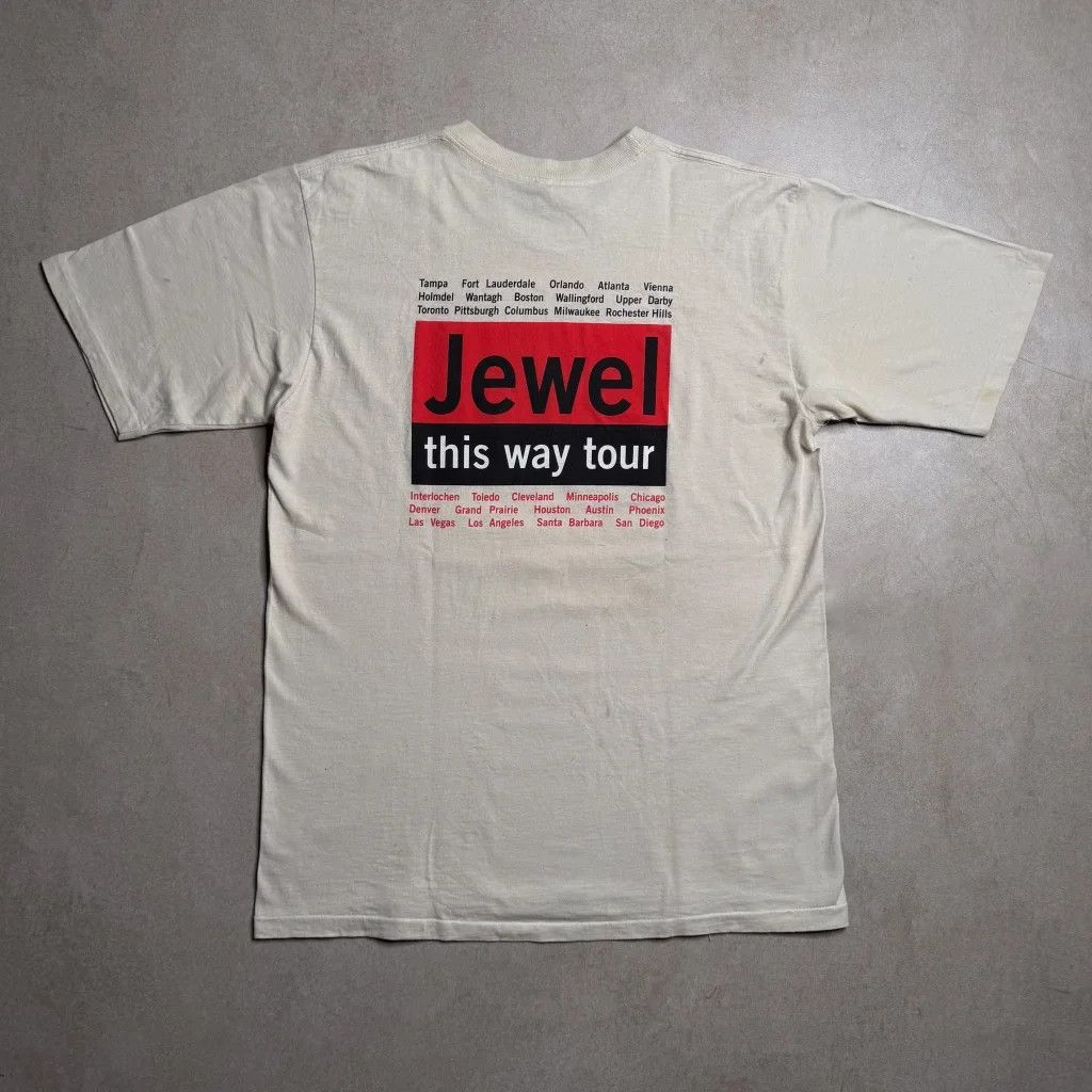Other Vintage Ecosport White 2002 'Jewel This Way Tour" Merch T-shirt Size US M / EU 48-50 / 2 - 2 Thumbnail