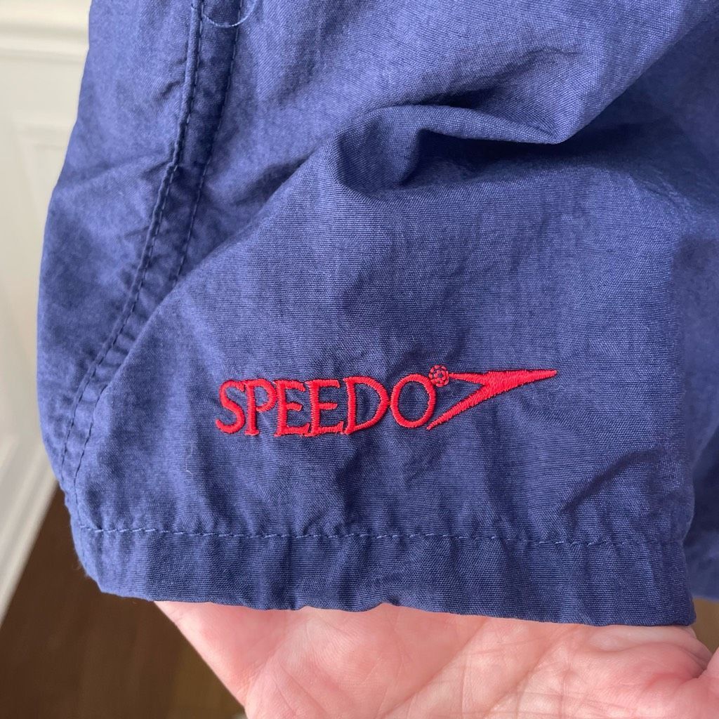 Speedo Vintage 90s Speedo Swim Trunks Men’s American Flag M 6” Inse Size US 32 / EU 48 - 3 Thumbnail