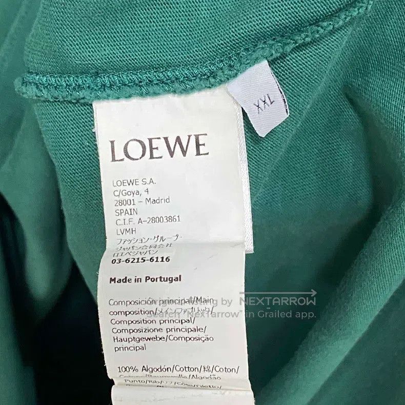 Loewe Loewe Sleeve Logo Short Sleeve Size US XXL / EU 58 / 5 - 5 Thumbnail