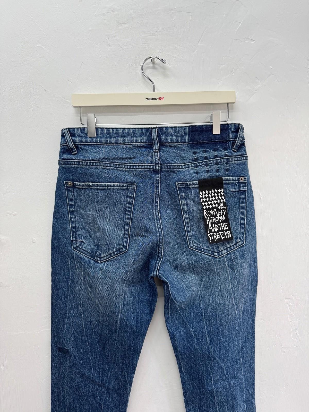 Ksubi new Ksubi mens denim jeans van winkle BLUUU blue patch 32 m Size US 32 / EU 48 - 6 Thumbnail