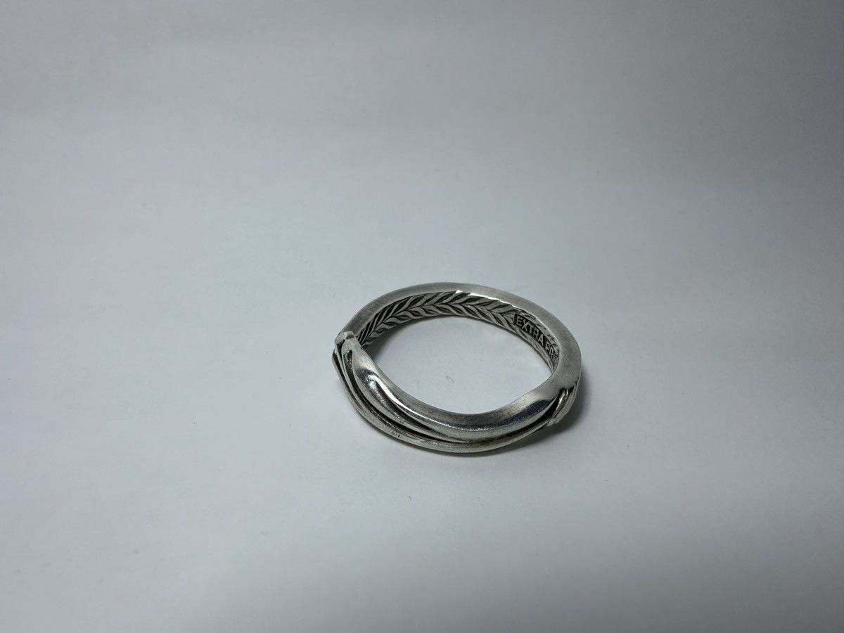 Other Vintage Hand-crafted Silver Ring x Pure Silver Size ONE SIZE - 4 Thumbnail