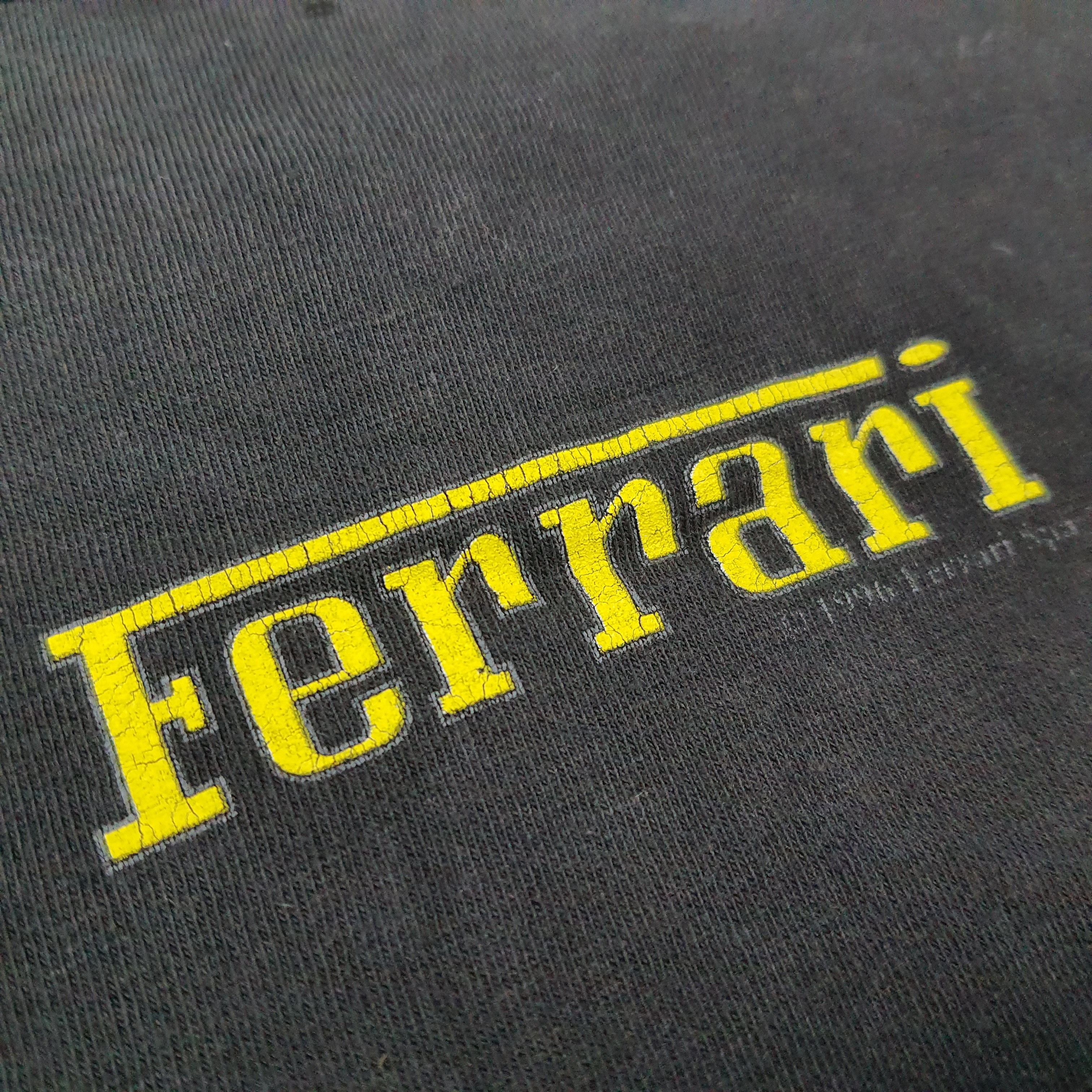Ferrari Vintage Ferrari Sports Logo Tshirt C276N16 Size US S / EU 44-46 / 1 - 4 Thumbnail