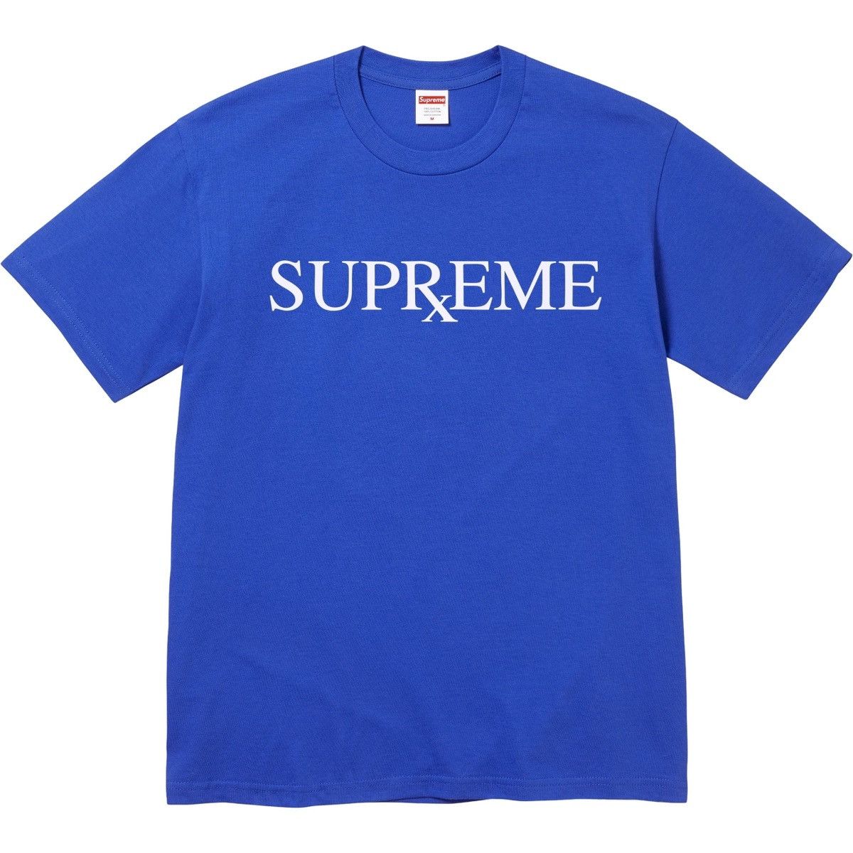 Supreme Supreme Maude Tee Dusty Blue w/ Sticker | Grailed