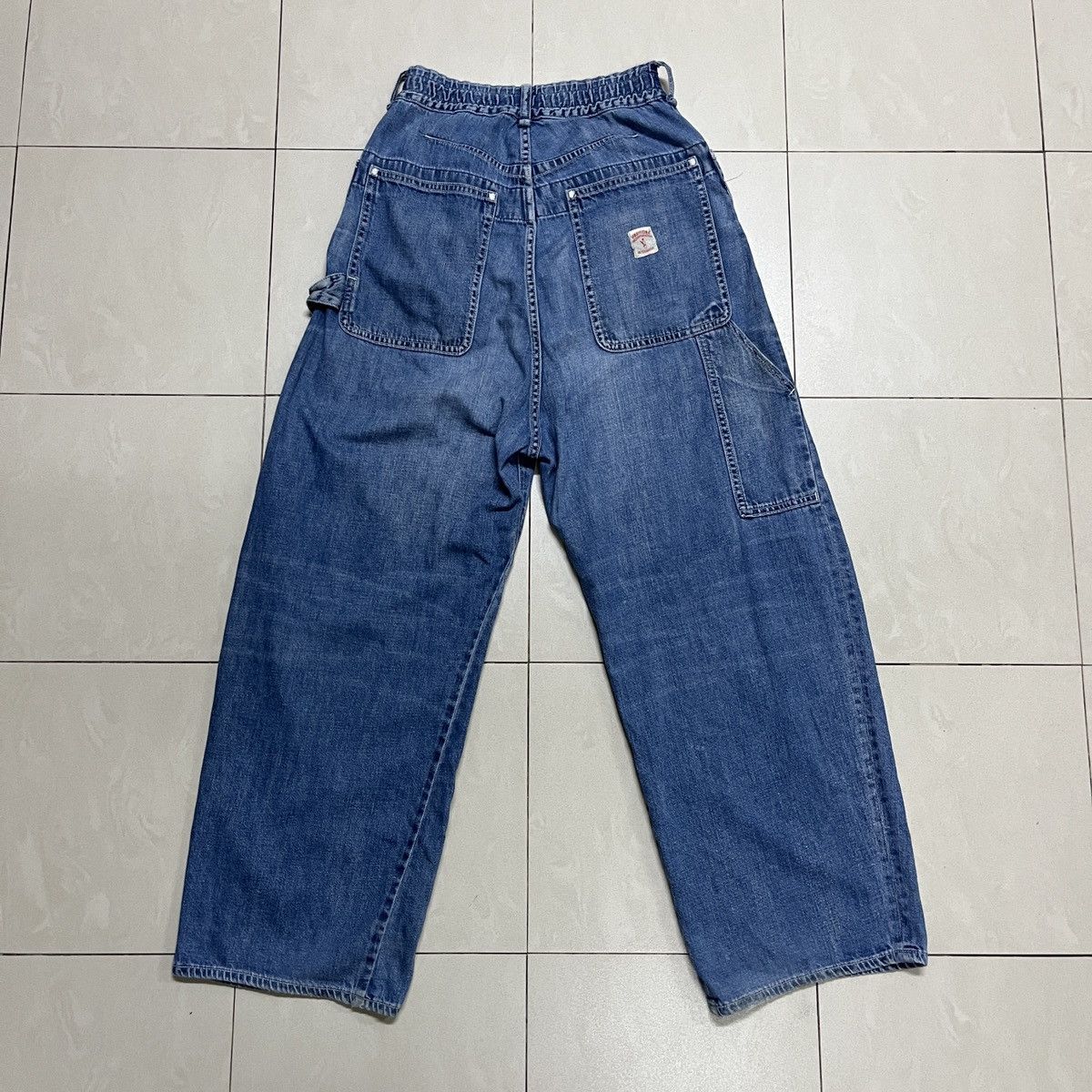 Japanese Brand × Jean × Vintage RNA Baggy Carpenter Lightweight Jeans Size US 27 - 3 Thumbnail
