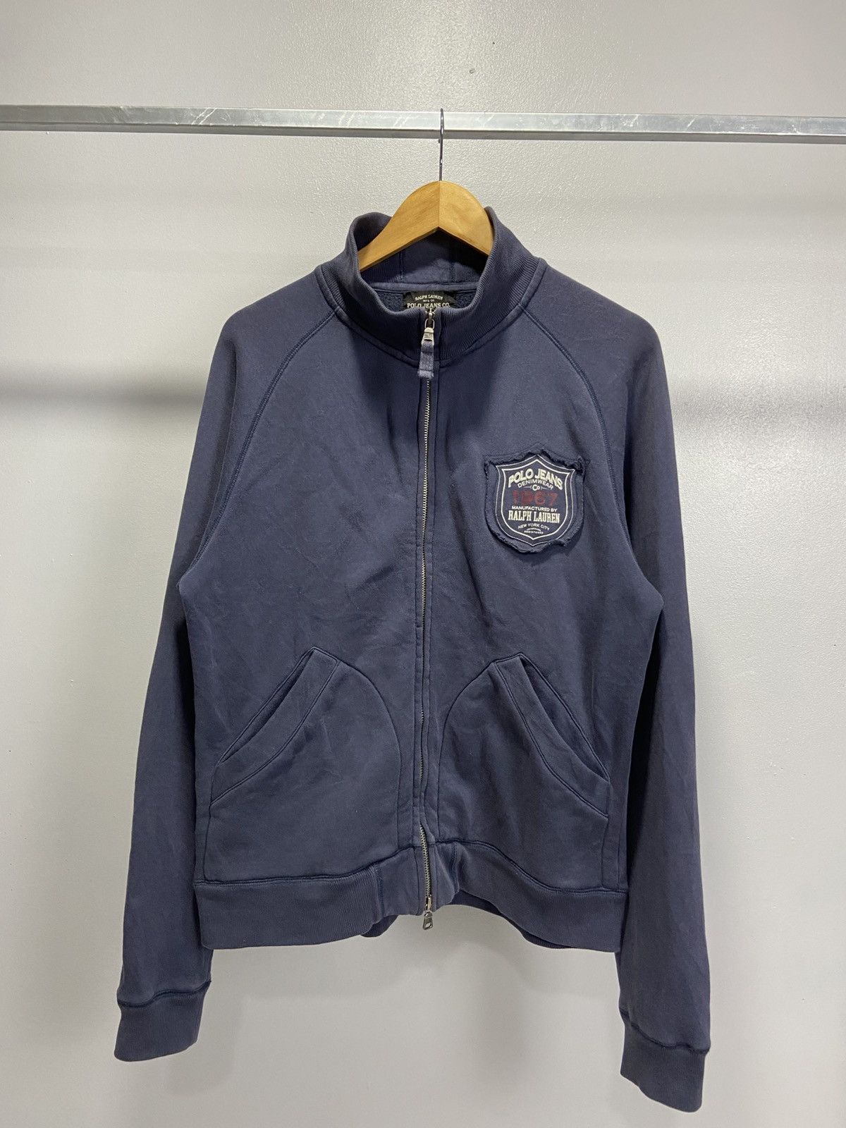 Polo Ralph Lauren Vintage Polo Jeans Ralph Lauren zip sweatshirt Size US M / EU 48-50 / 2 - 2 Thumbnail