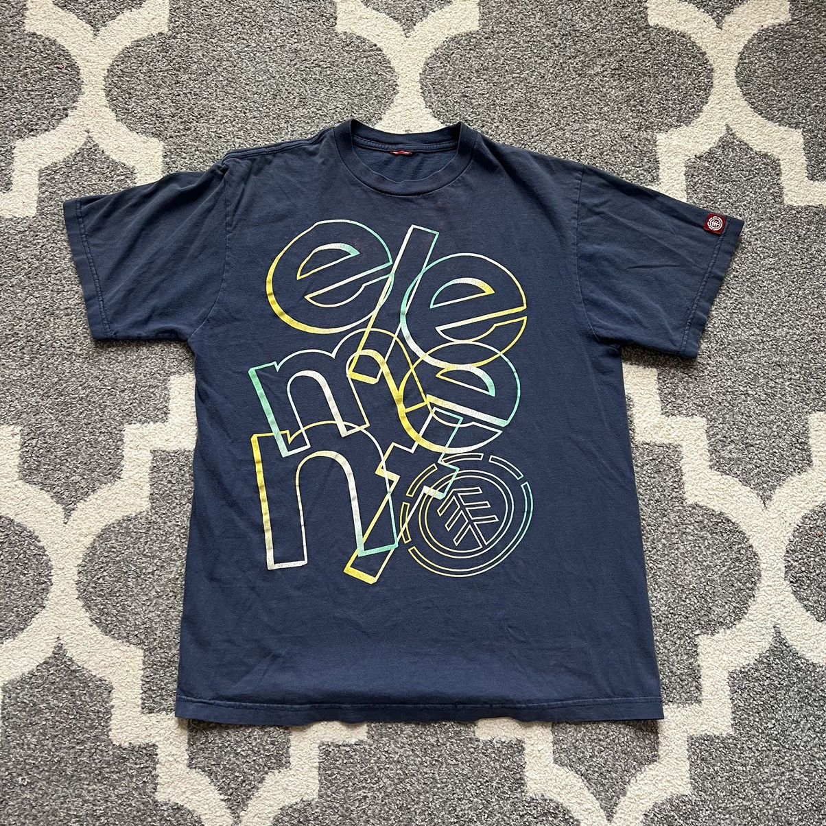 Element × Vintage vintage element navy logo tee Size US L / EU 52-54 / 3 - 1 Thumbnail
