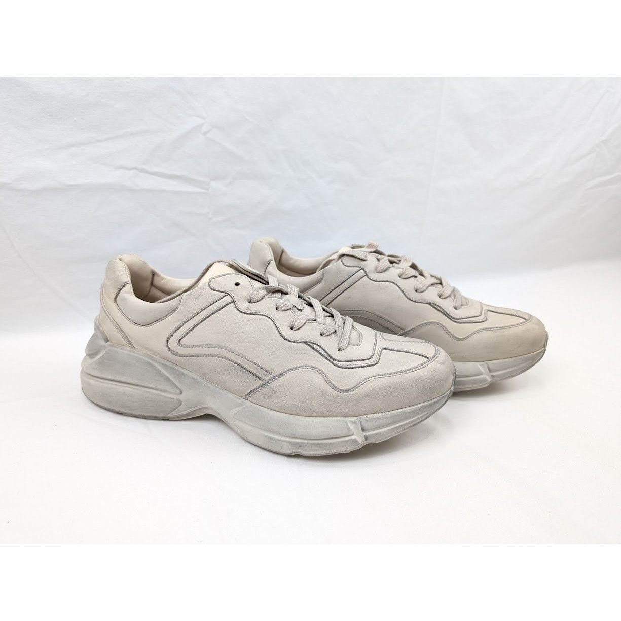 Gucci o1rshd1 Q:2 / Miro Soft Sneakers in Ivoire Size US 11.5 / EU 44-45 - 16 Thumbnail