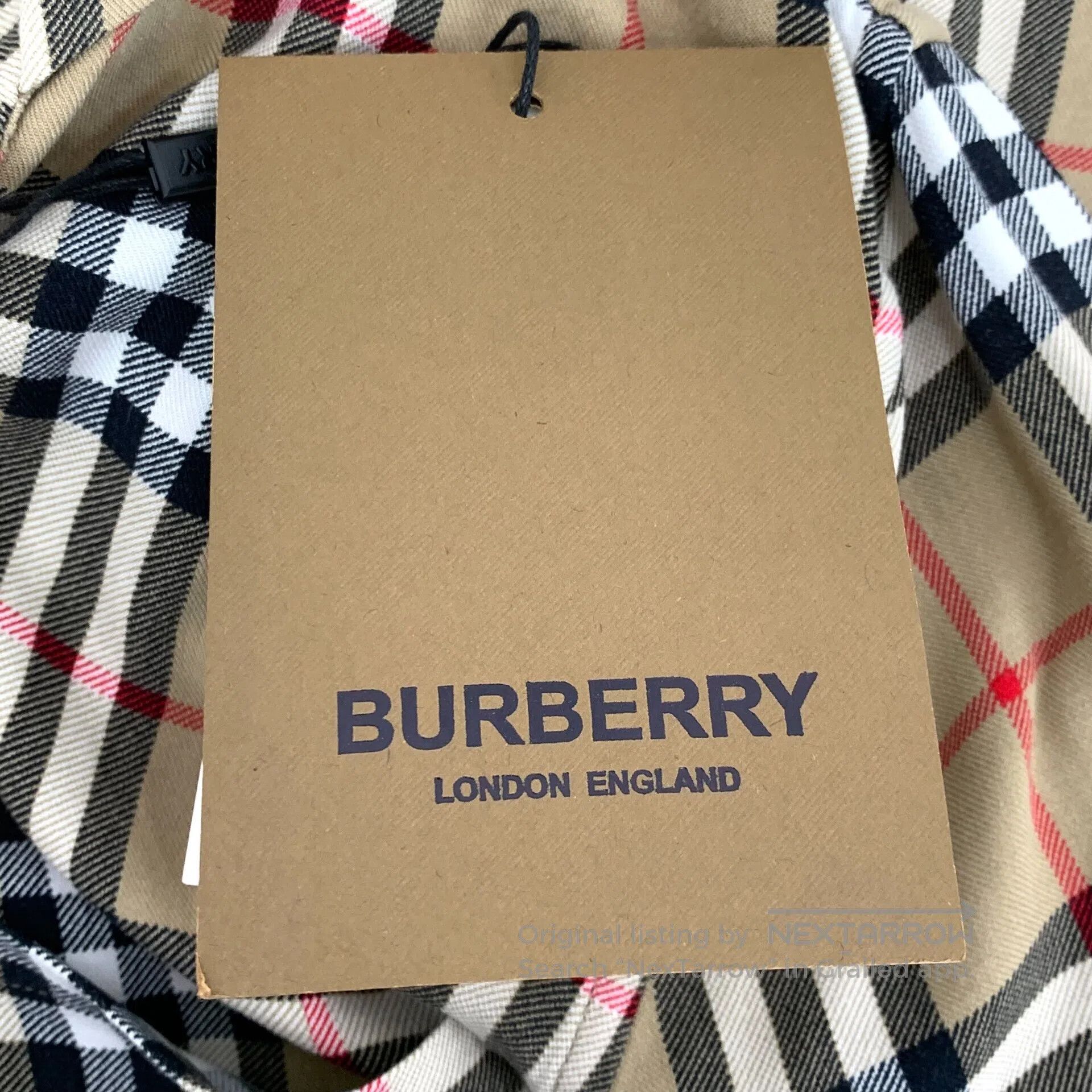 Burberry Burberry Deep brown classic checkered design lapel single- Size US XL / EU 56 / 4 - 7 Thumbnail