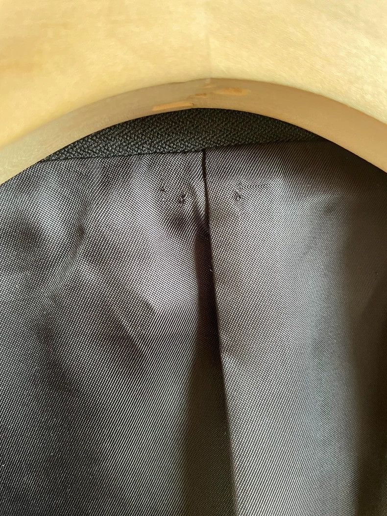 Issey Miyake issey miyake size:L Black washed cotton suit jacket Size 34R - 7 Thumbnail