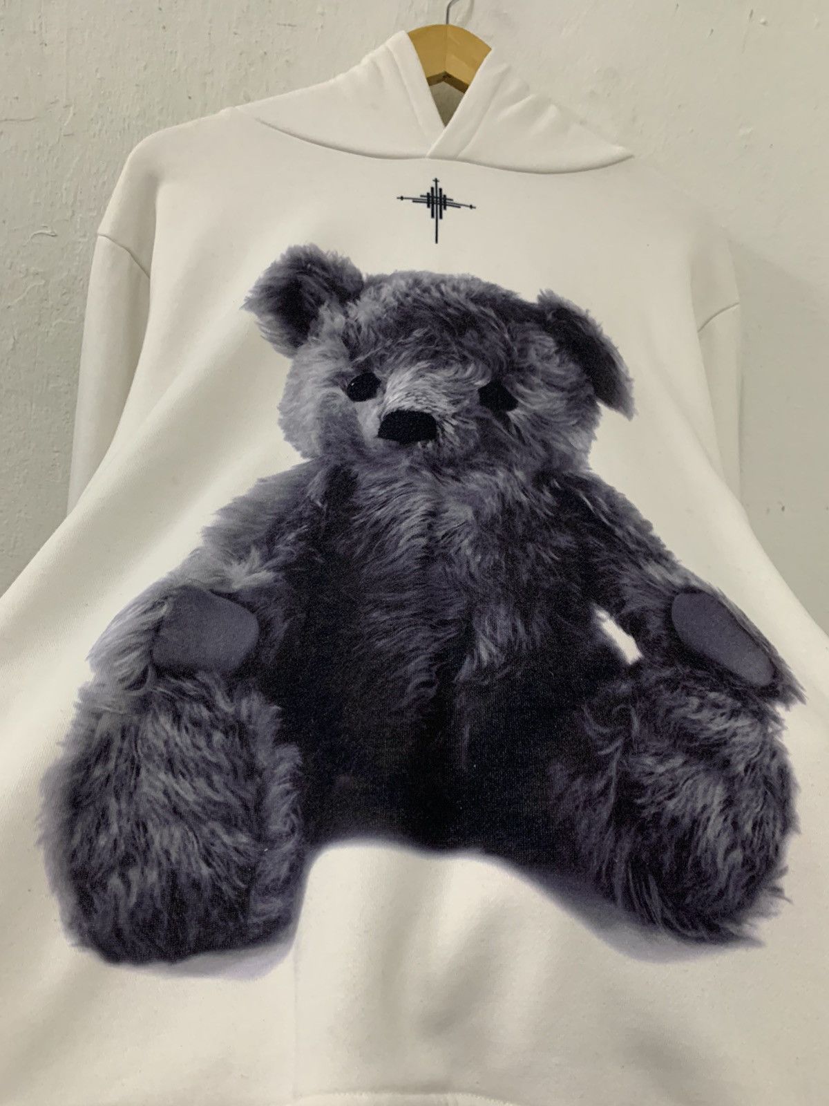 Japanese Brand TRAVAS Teddy Bear Oversize Hoodie Size ONE SIZE - 5 Thumbnail