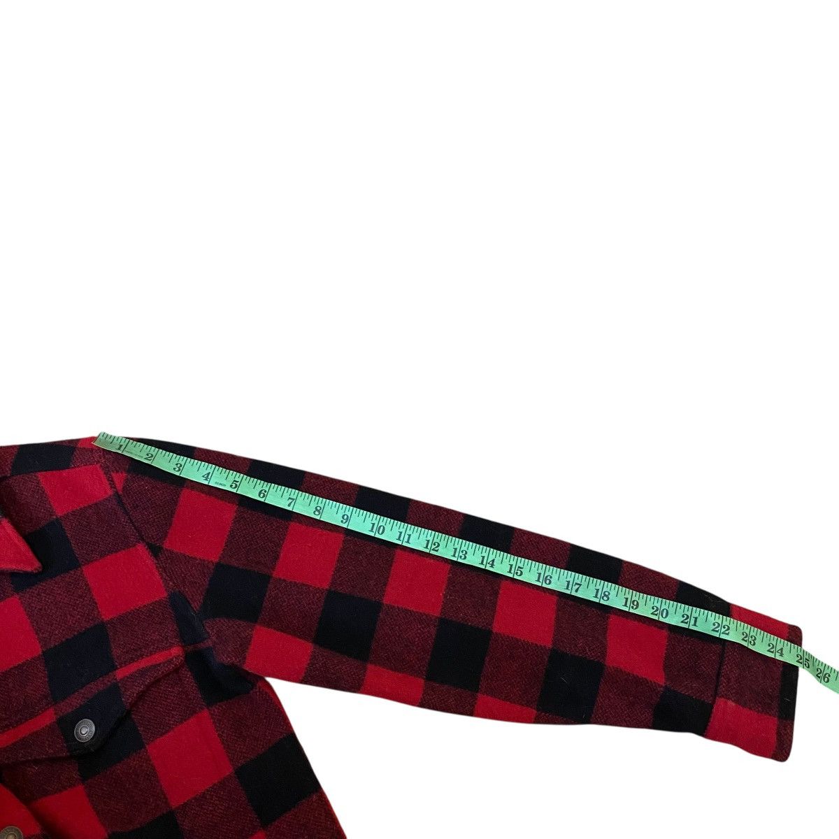 Levi's Vintage Levis Buffalo Check Cpo Wool Jacket L Size Size US L / EU 52-54 / 3 - 17 Thumbnail