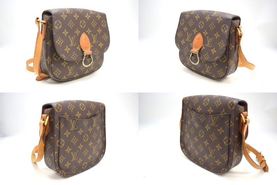 Louis Vuitton Louis Vuitton Saint Cloud MM Crossbody Bag Monogram M51243 Size ONE SIZE - 4 Thumbnail
