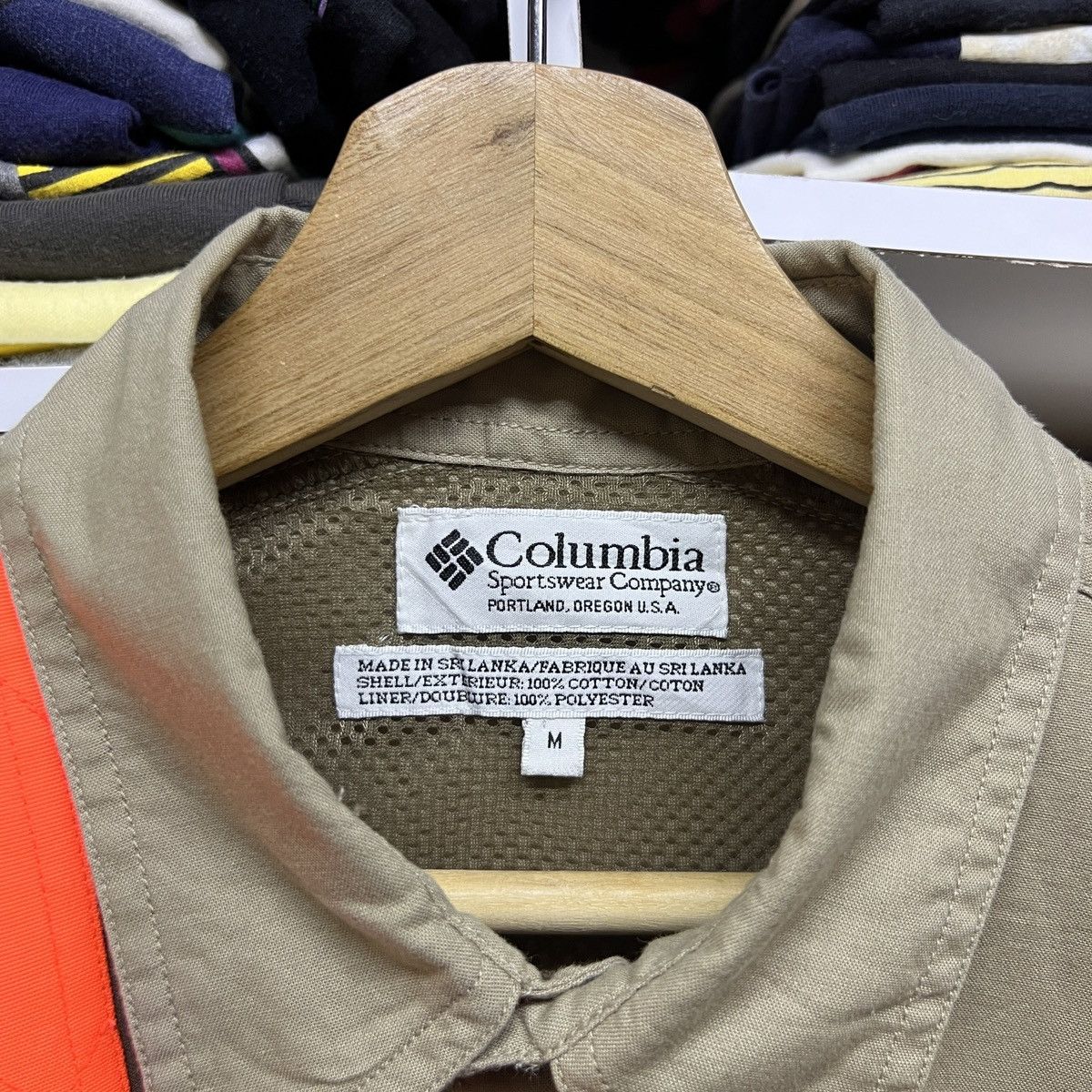 Columbia × Vintage VTG COLUMBIA BUTTON TEE Size US M / EU 48-50 / 2 - 3 Thumbnail