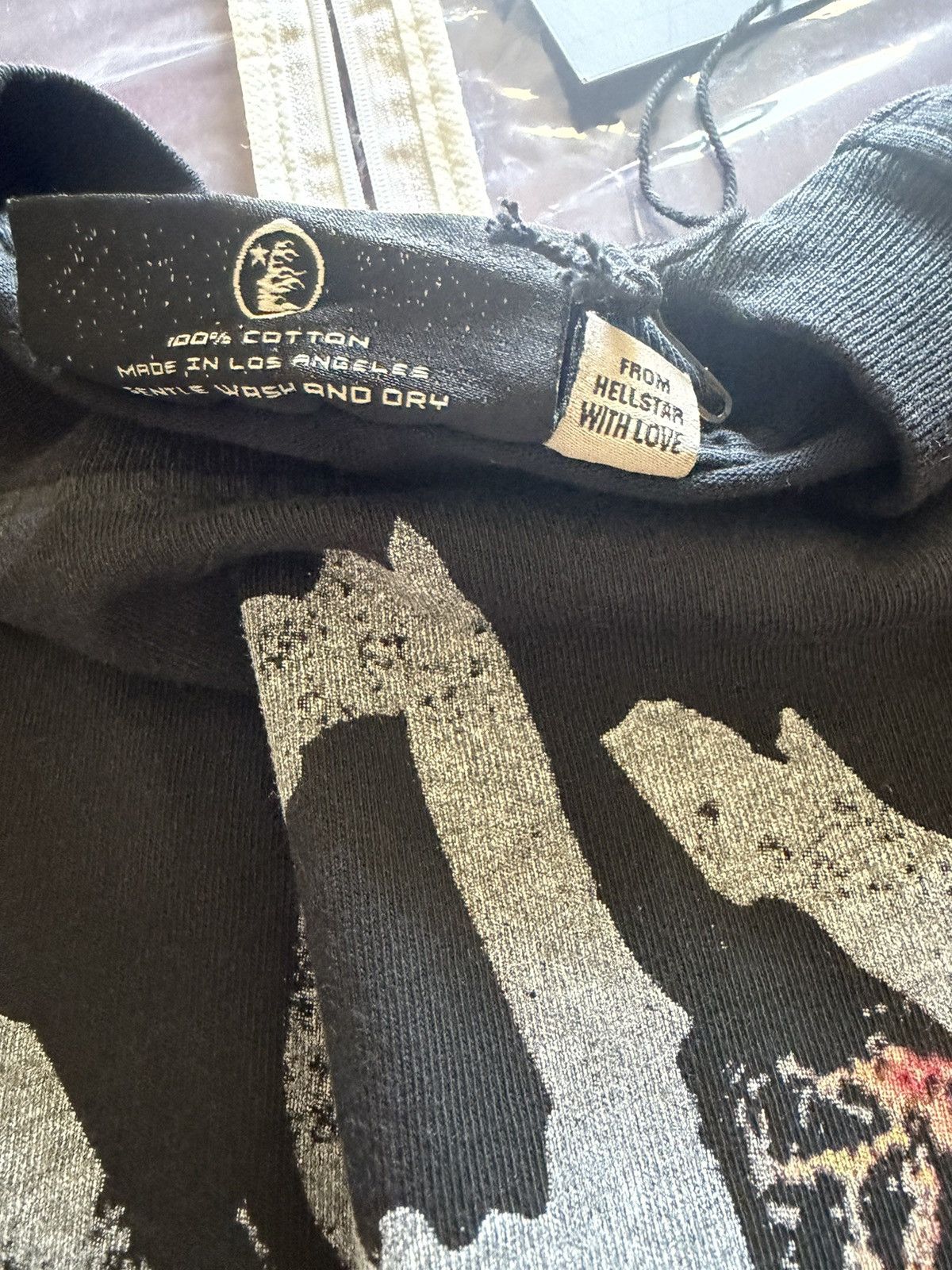 HELLSTAR Hellstar Glory Tee (voodoo doll), Sz L. New & Authentic Size US L / EU 52-54 / 3 - 6 Thumbnail