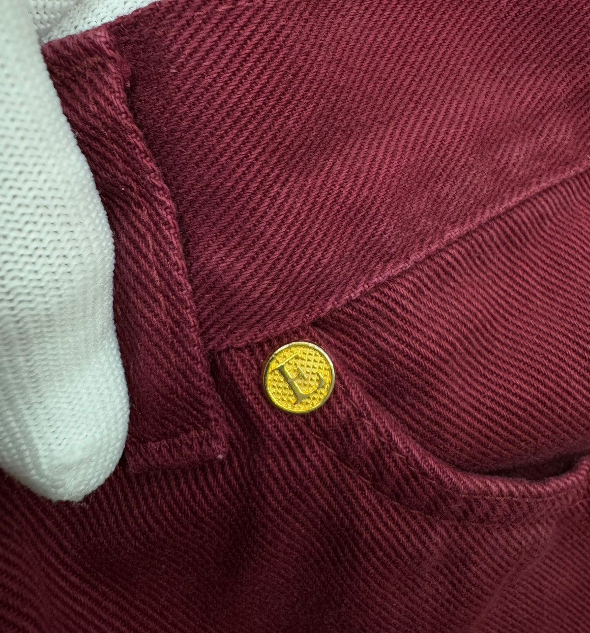Escada Esacada Margaretha Ley Vintage Jeans Bordeaux size DE36 IT40 Size 27" / US 4 / IT 40 - 15 Thumbnail