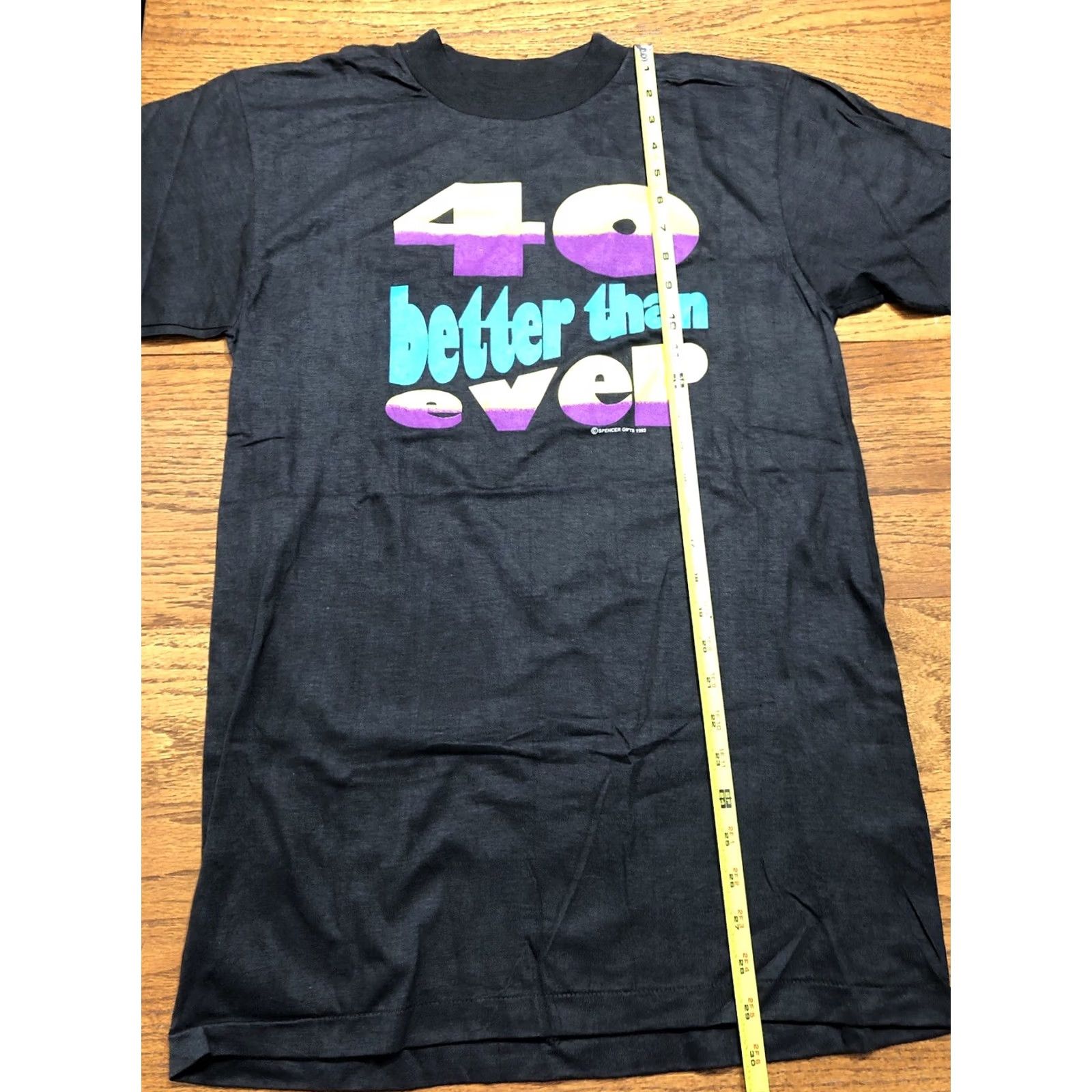 Vintage VINTAGE Spencer Gifts Black T Shirt 1992 Size M Mens 90s Single Stitch Better Than Ever Size US M / EU 48-50 / 2 - 6 Thumbnail
