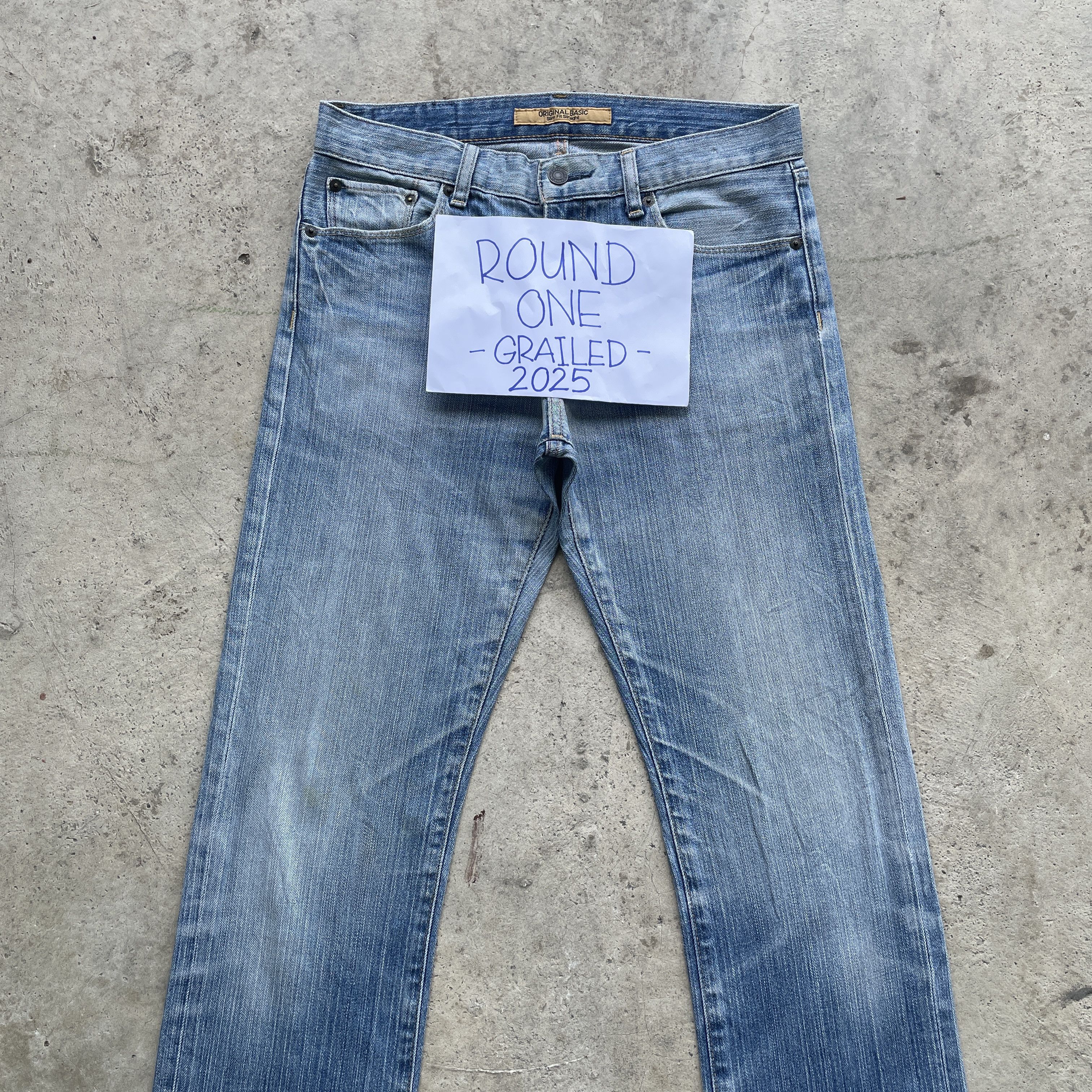 Japanese Brand VINTAGE JAPANESE BRAND FADED DENIM PANTS JEANS W31x32.5 Size US 31 - 3 Thumbnail