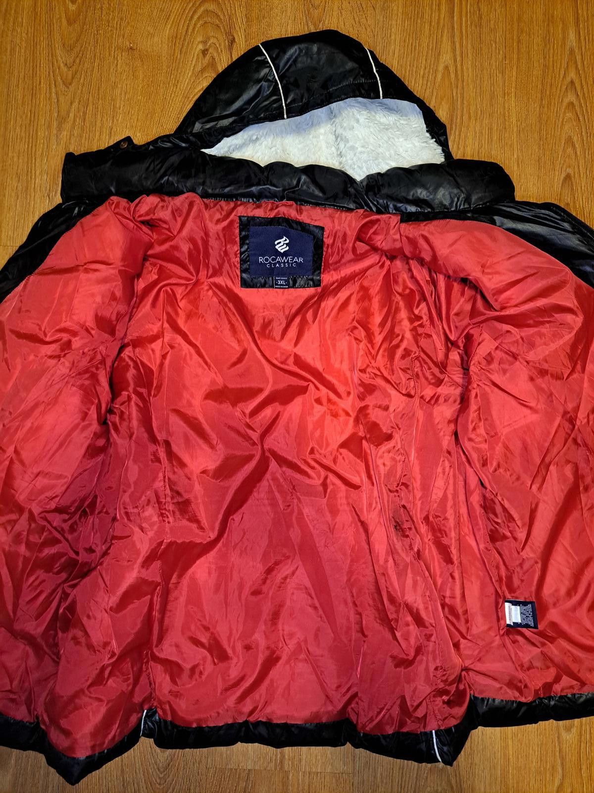 Rocawear Rocawear Puffer Jacket Mens XXXL Hoodie Full Zip Embroidery Size US XXL / EU 58 / 5 - 6 Thumbnail