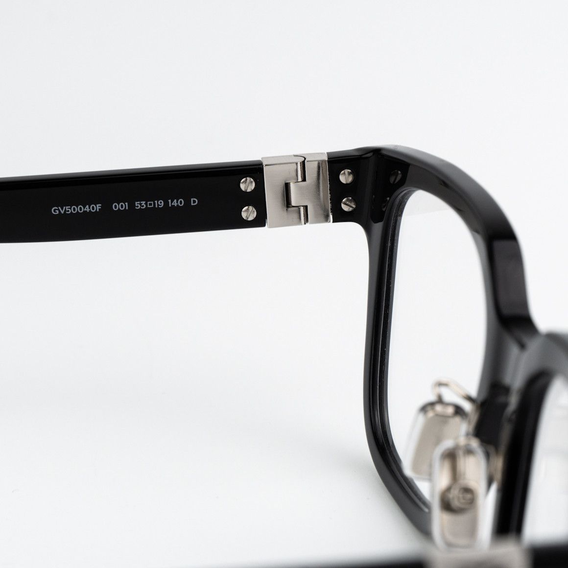 Givenchy NEW Givenchy GV50040F 001 Black Women Square Eyeglasses Size ONE SIZE - 9 Thumbnail