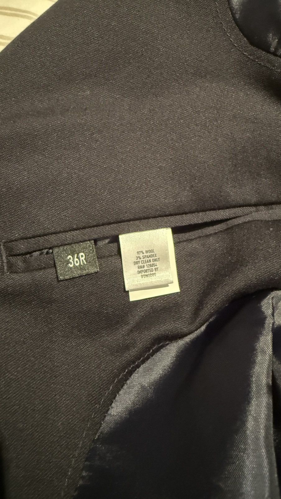 Bonobos Jetsetter Stretch Wool Suit Set (Navy) Size 36R - 6 Thumbnail