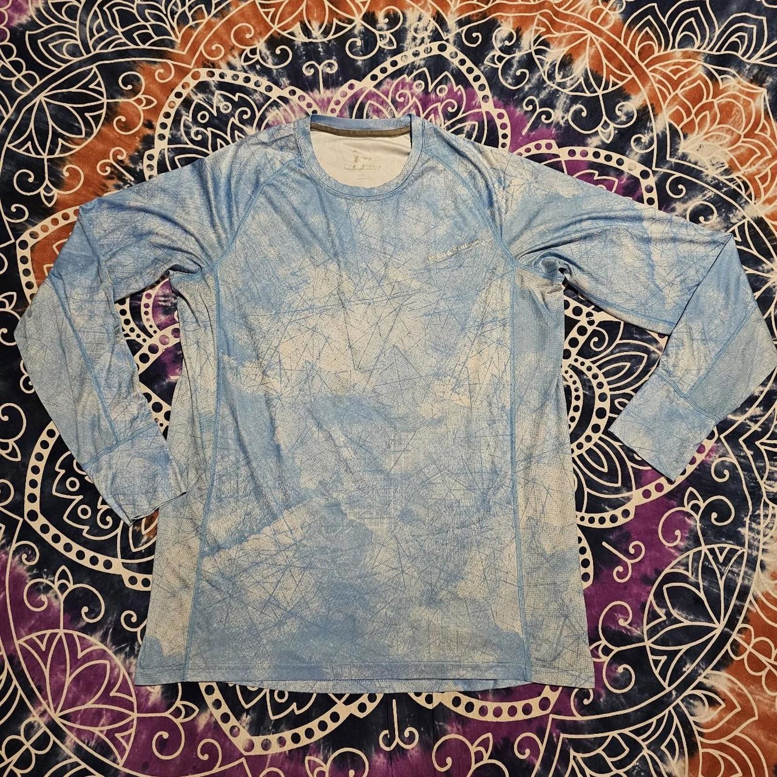 Designer Men's White and Blue Shirt by Field and Stream Size US M / EU 48-50 / 2 - 1 Thumbnail