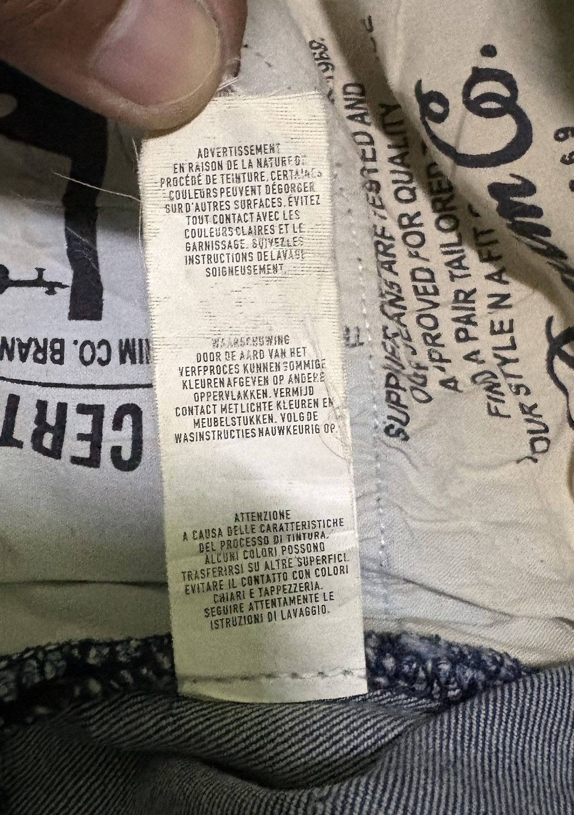 Other Dico Denim Co. Streetwear Jeans Distressed Denim Size US 36 / EU 52 - 20 Thumbnail