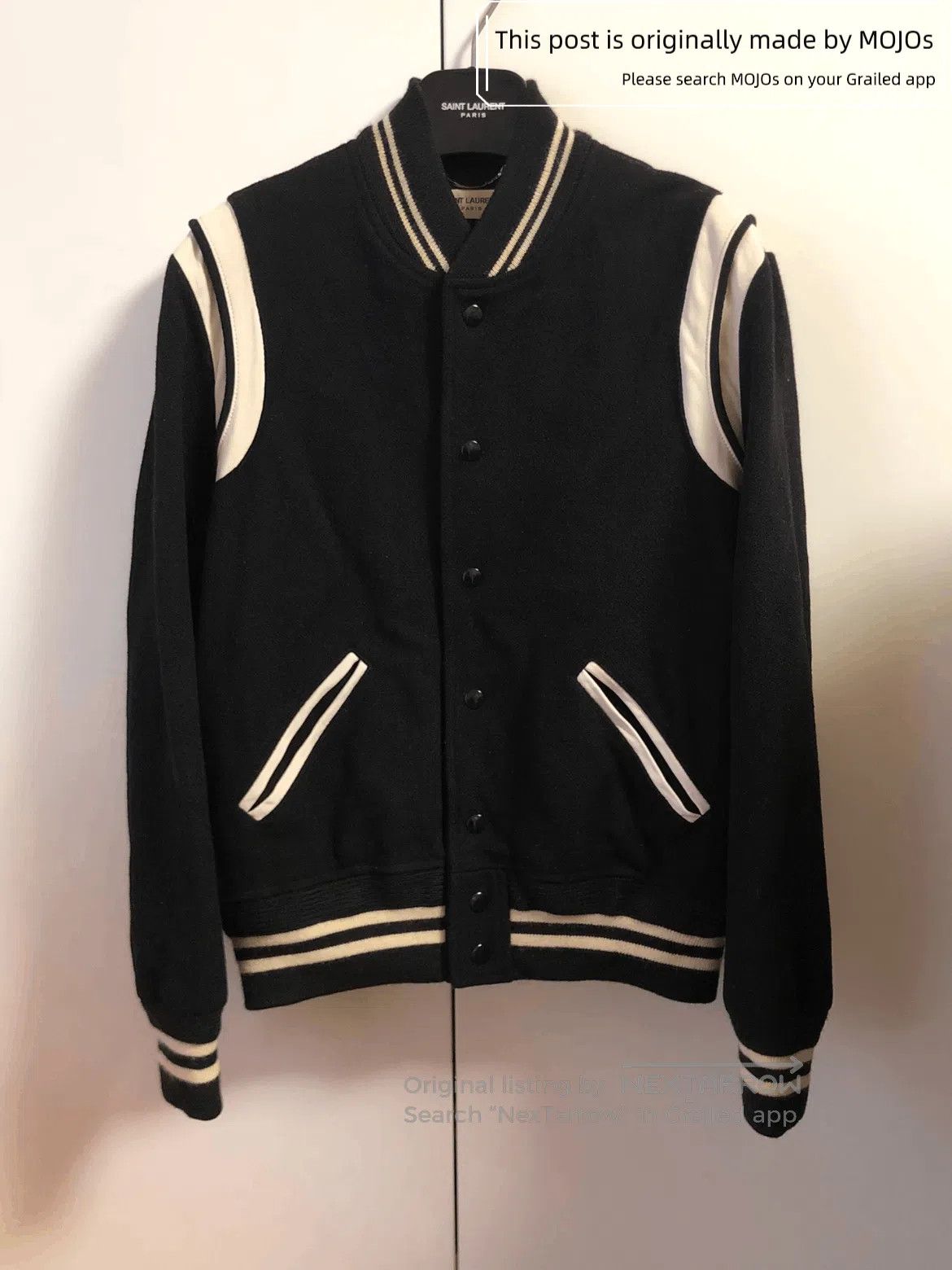 Saint Laurent Paris Sz 50 Saint Laurent Paris 13AW OG Teddy Jacket. Size US M / EU 48-50 / 2 - 1 Thumbnail