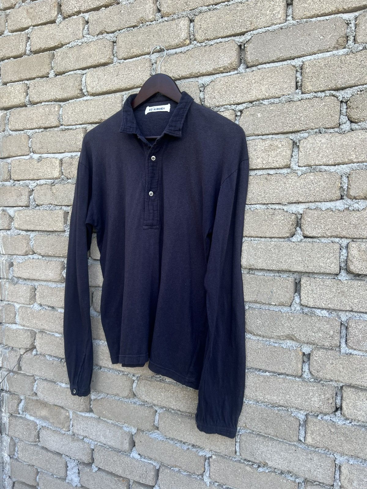 45rpm 45rpm Ai Indigo T-Shirts Longsleeve Collar Size US S / EU 44-46 / 1 - 4 Thumbnail