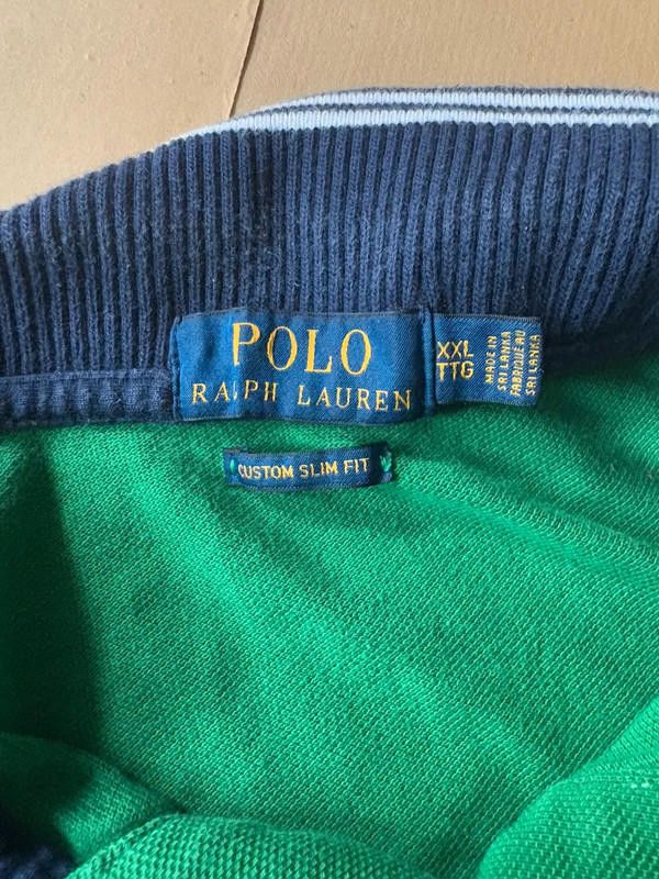 Polo Ralph Lauren Polo Ralph Lauren Mens Blue 1924 Crest Big Pony Slim Fit Xxl Size US XXL / EU 58 / 5 - 3 Thumbnail