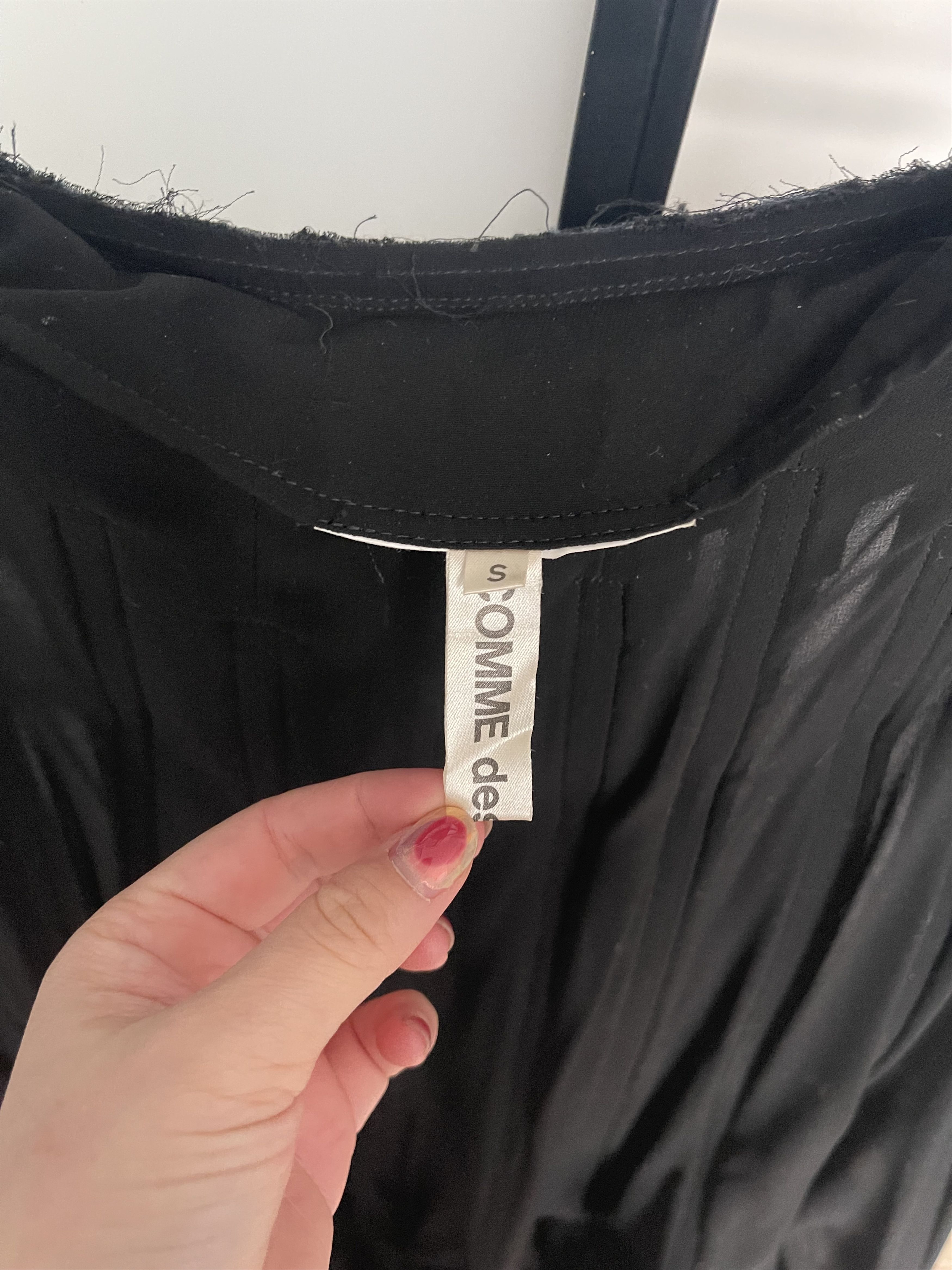Comme des Garcons Comme des Garcons SS 2015 “Biker Ballerina” Black Skirt Sz S Size 27" / US 4 / IT 40 - 7 Thumbnail