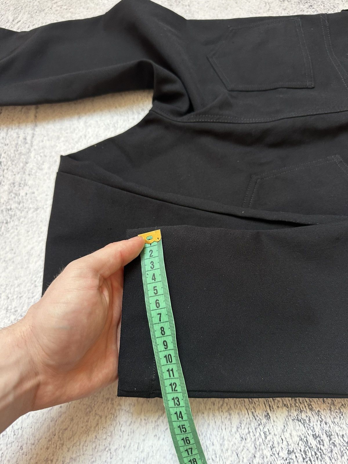 14th Addiction Rick Owens Style Prada Black tab Womens Pants Size 42 Size 28" / US 6 / IT 42 - 21 Thumbnail