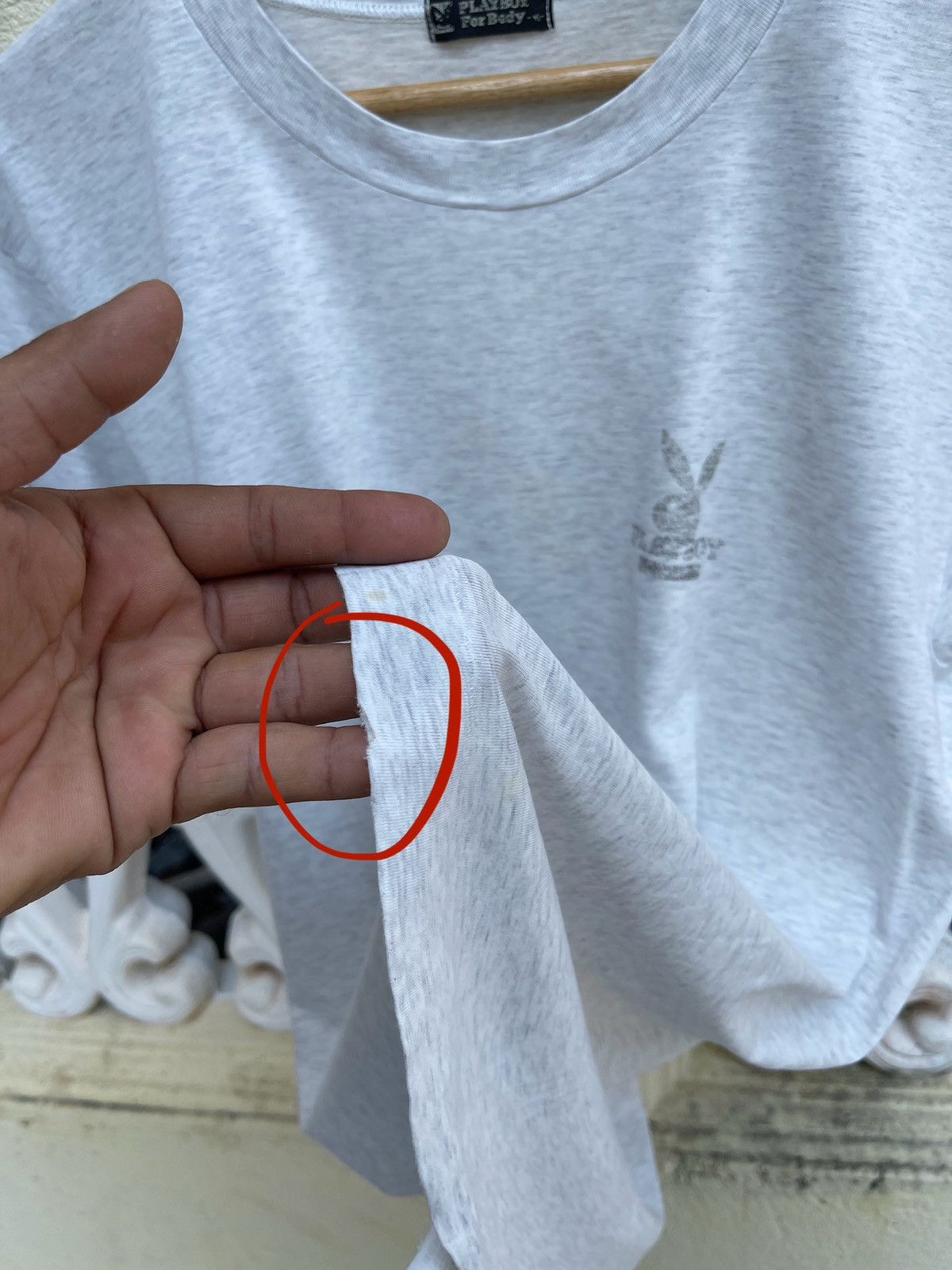 Playboy × Vintage Last Drop🔥Rare🔥Vintage 90s Playboy Single Stitch T-Shirt Size US M / EU 48-50 / 2 - 9 Thumbnail