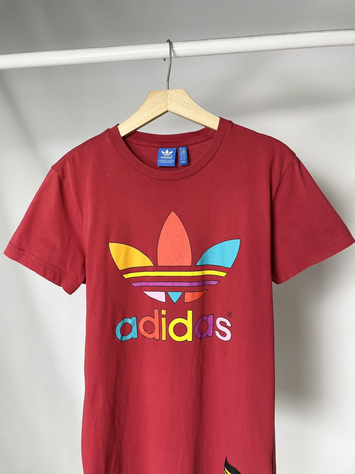 Adidas × Pharrell Adidas x Pharell Williams ♻️ Adicolor Red Tee T shirt Size US M / EU 48-50 / 2 - 1 Thumbnail