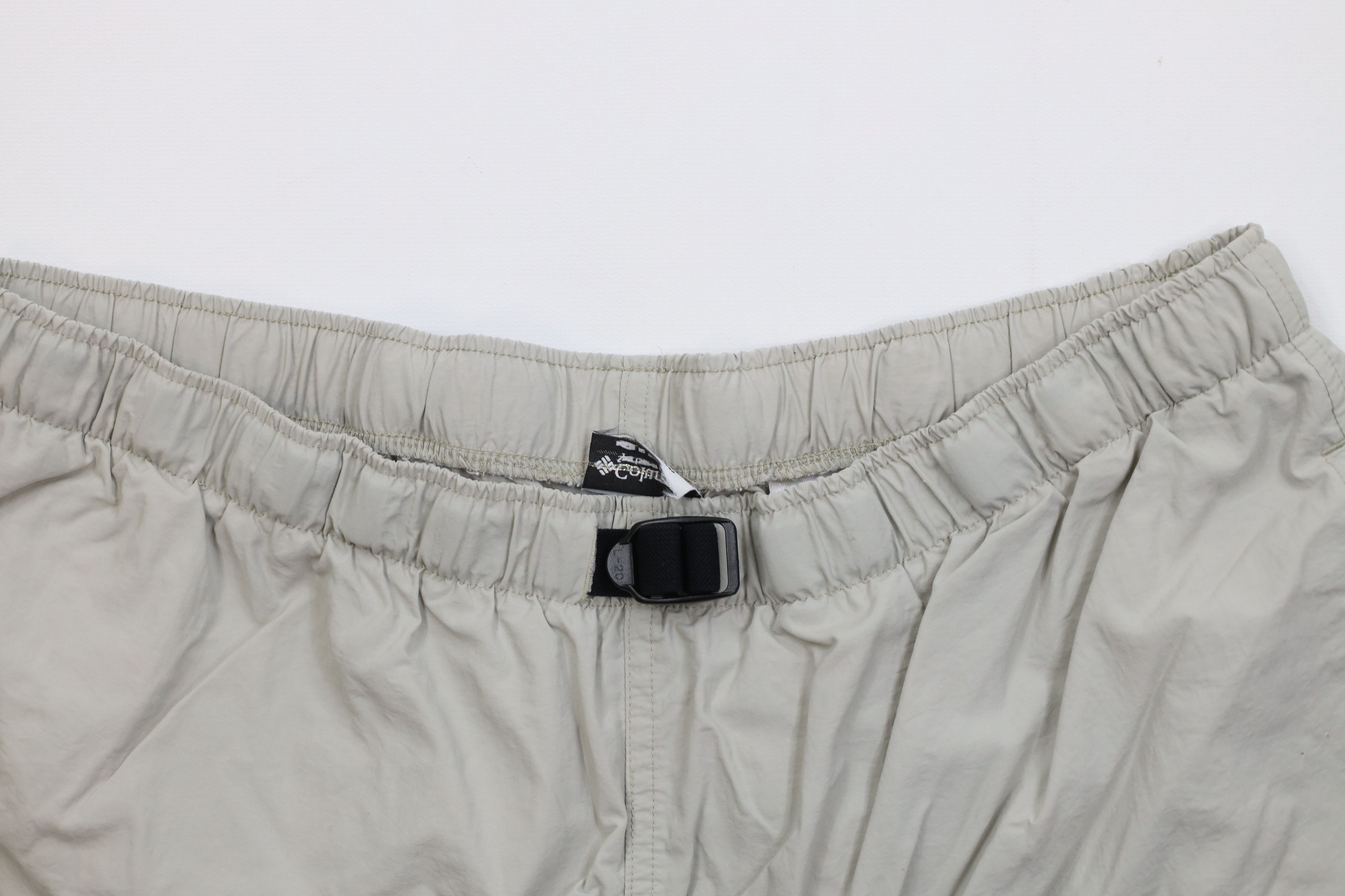 Columbia Vintage 90s Y2K Columbia Belted Above Knee Shorts Beige Size US 32 / EU 48 - 2 Thumbnail