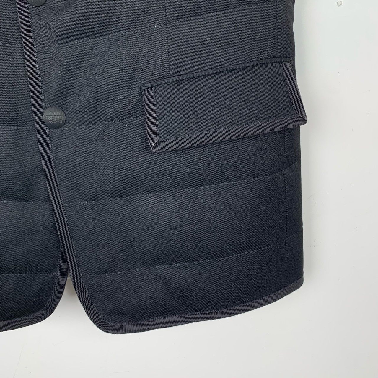 Moncler Moncler Quilted Black Down Vest Size US XS / EU 42 / 0 - 4 Thumbnail