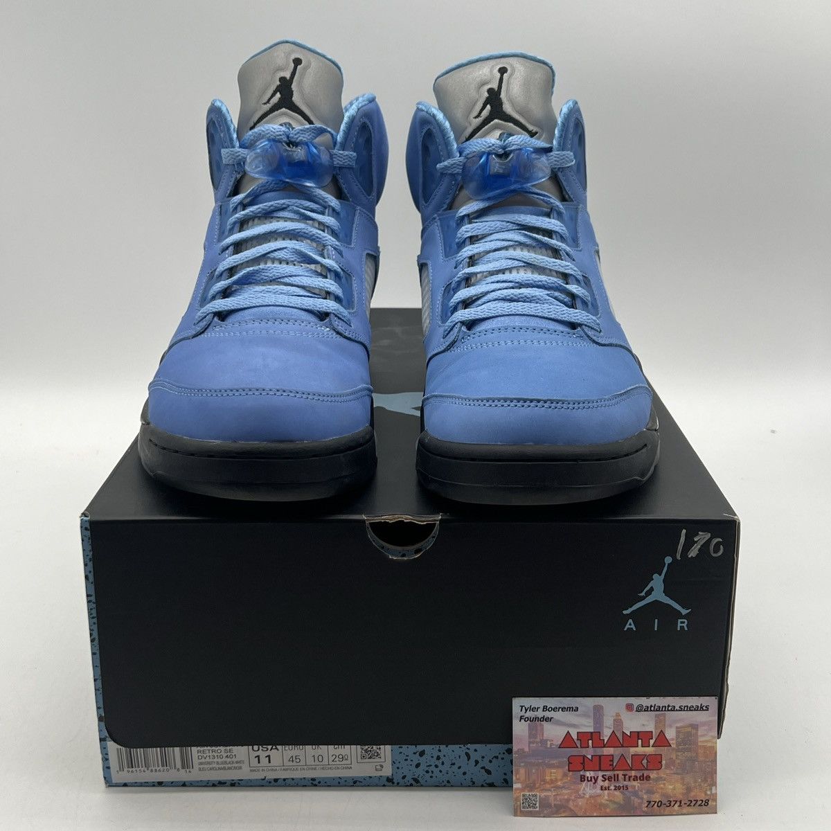 Jordan Brand Air Jordan 5 unc Size US 11 / EU 44 - 2 Thumbnail