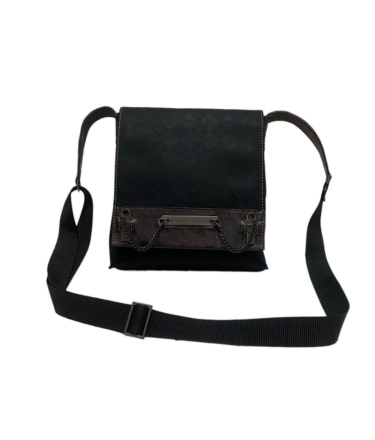 Jean Paul Gaultier Jean Paul Gaultier JPG Metal Plate Sling/Crossbody Bag Size ONE SIZE - 2 Thumbnail