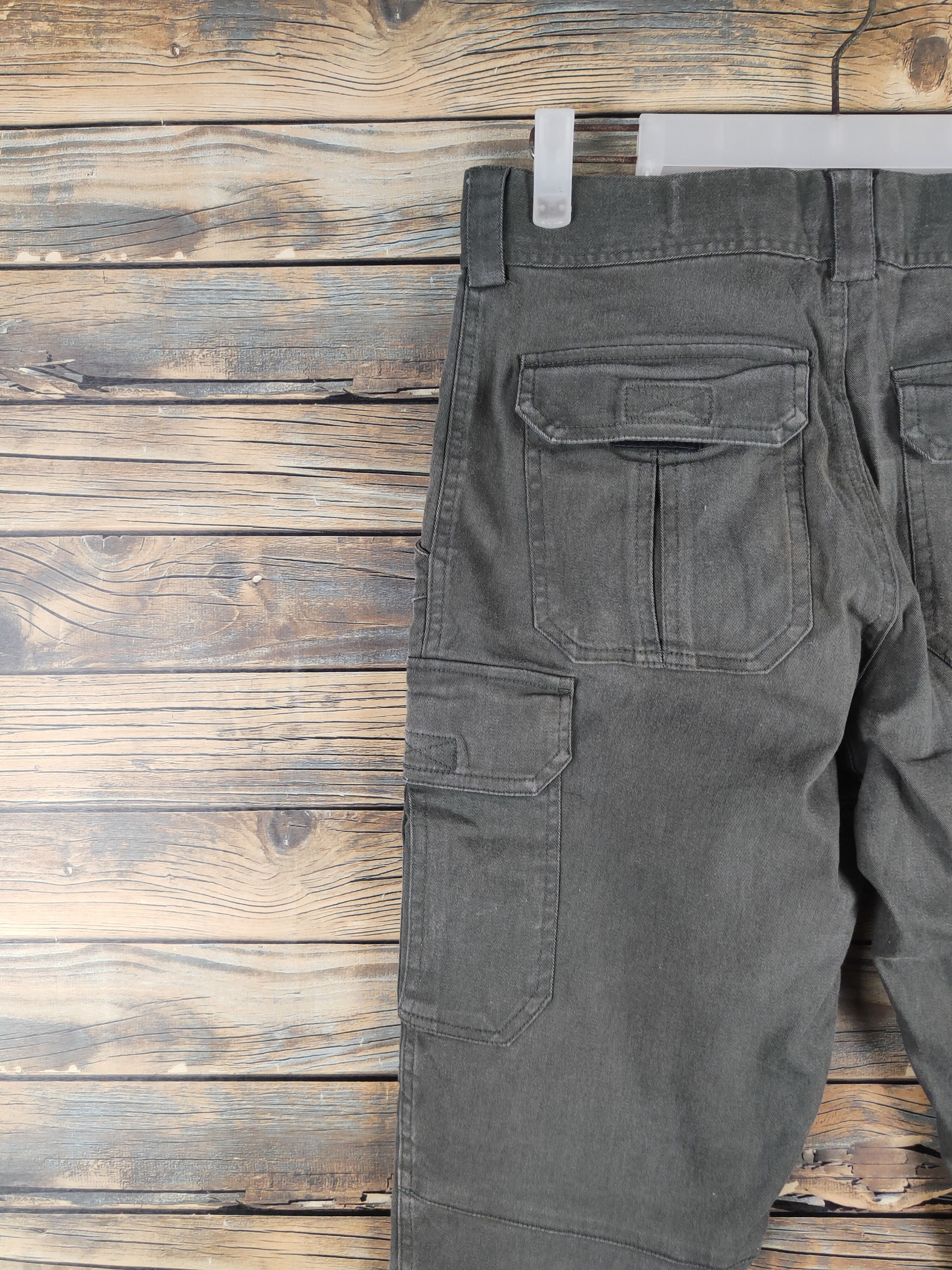 Japanese Brand DL Toraichi Dark Gray Multipocket Joggers #2399 Size US 30 / EU 46 - 9 Thumbnail