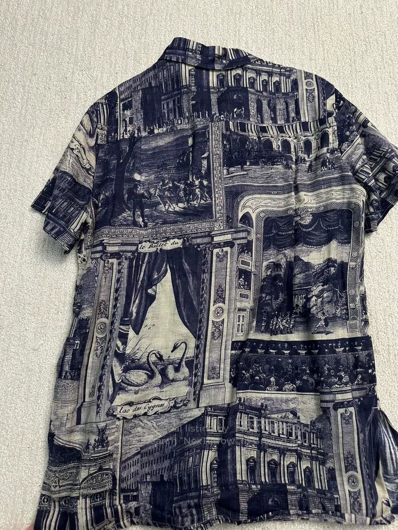 Acne Studios Acne Studios size 32 Painted Architectural Style Shirt, Lin Size US S / EU 44-46 / 1 - 4 Thumbnail