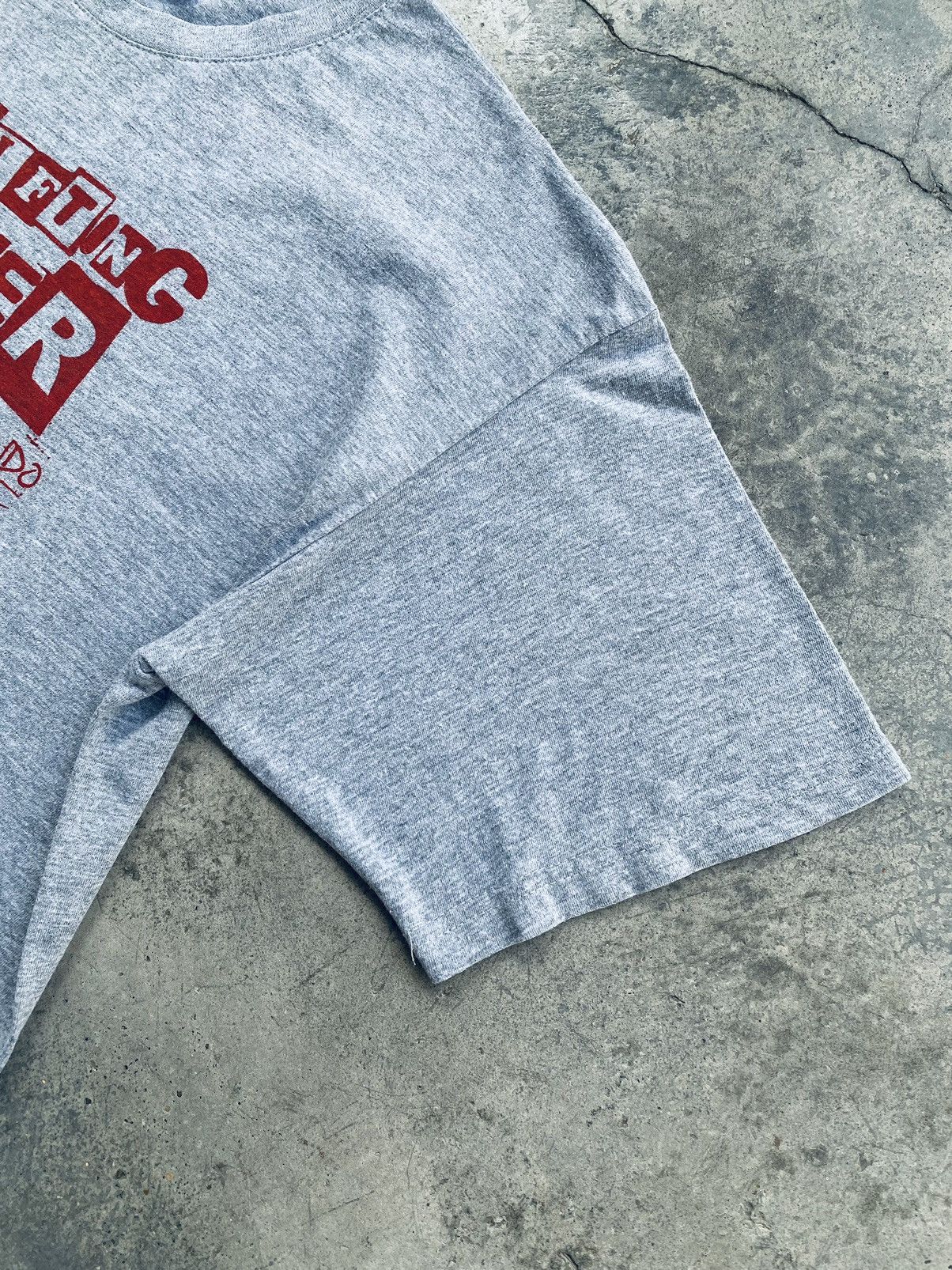 Band Tees Vintage Y2k Man Lifting Banner Straight Edge Band Tees Size US S / EU 44-46 / 1 - 8 Thumbnail