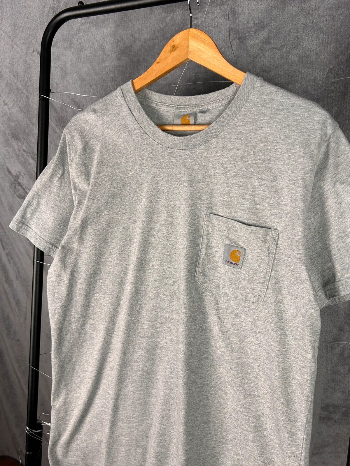 Carhartt Carhartt tee pocket patch mini logo grey Size US M / EU 48-50 / 2 - 3 Thumbnail