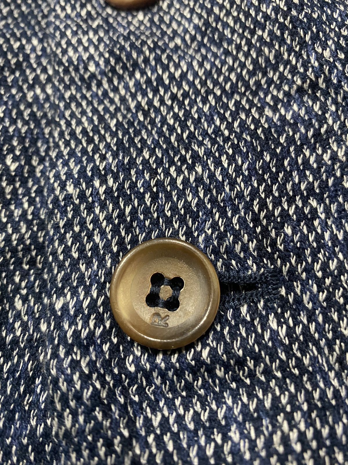 45rpm × Japanese Brand R by 45Rpm Denim Blazer Size XS / US 0-2 / IT 36-38 - 2 Thumbnail