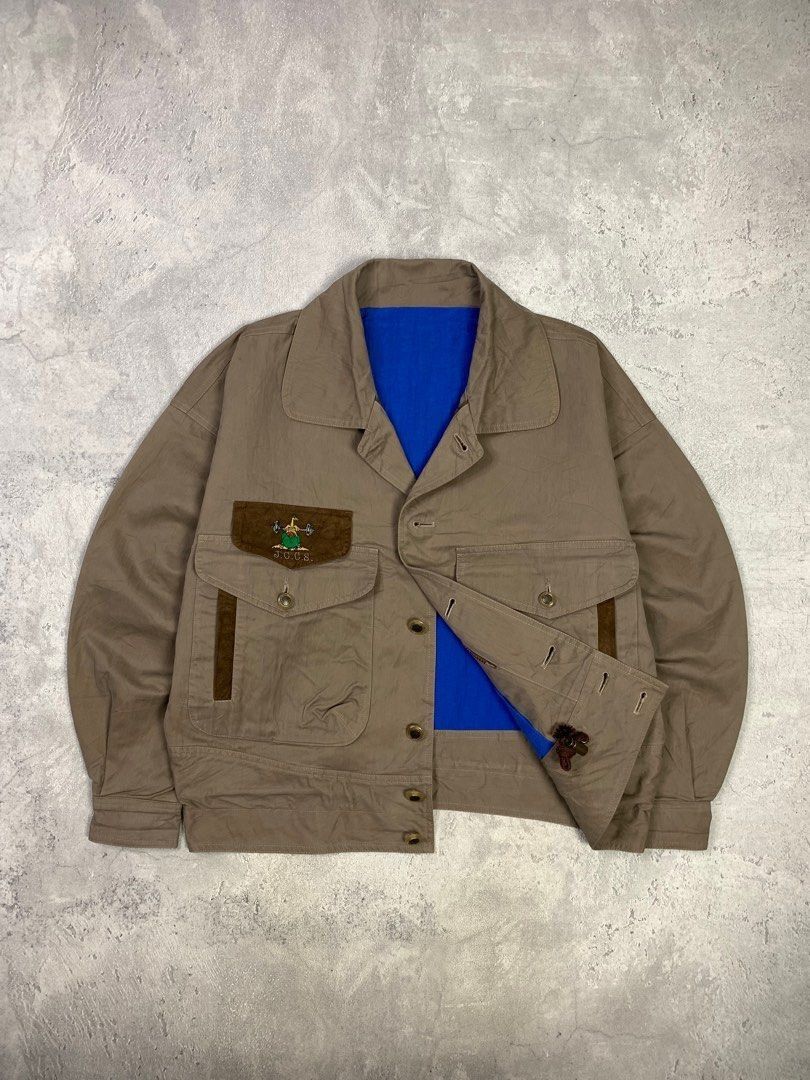 Jean Charles De Castelbajac 📌Accept Offer📌 Vintage castelbajac Boxy Bomber Jacket Size US L / EU 52-54 / 3 - 4 Thumbnail